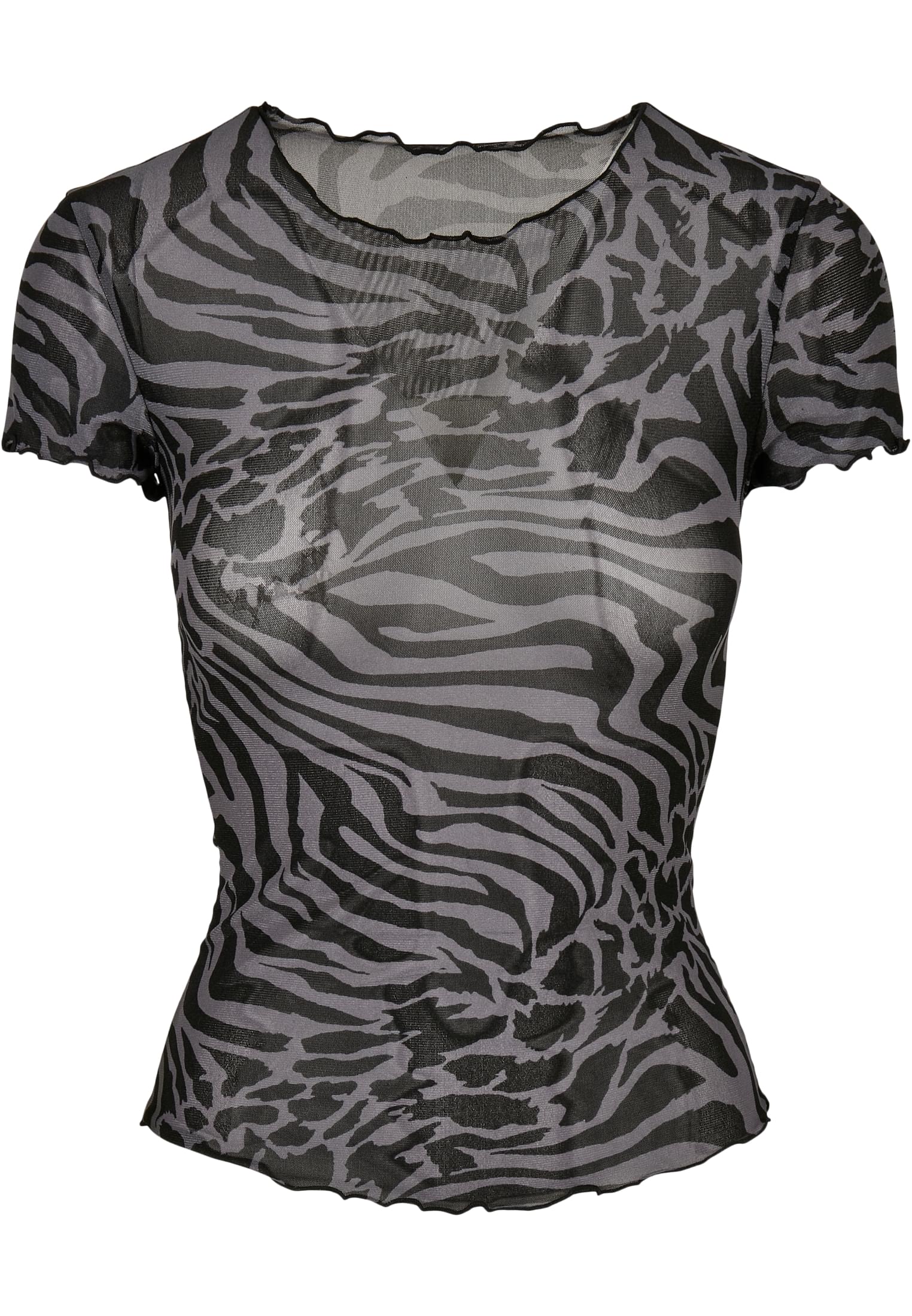 Ladies Mesh Tee asphalt/black 3XL - variant image 5