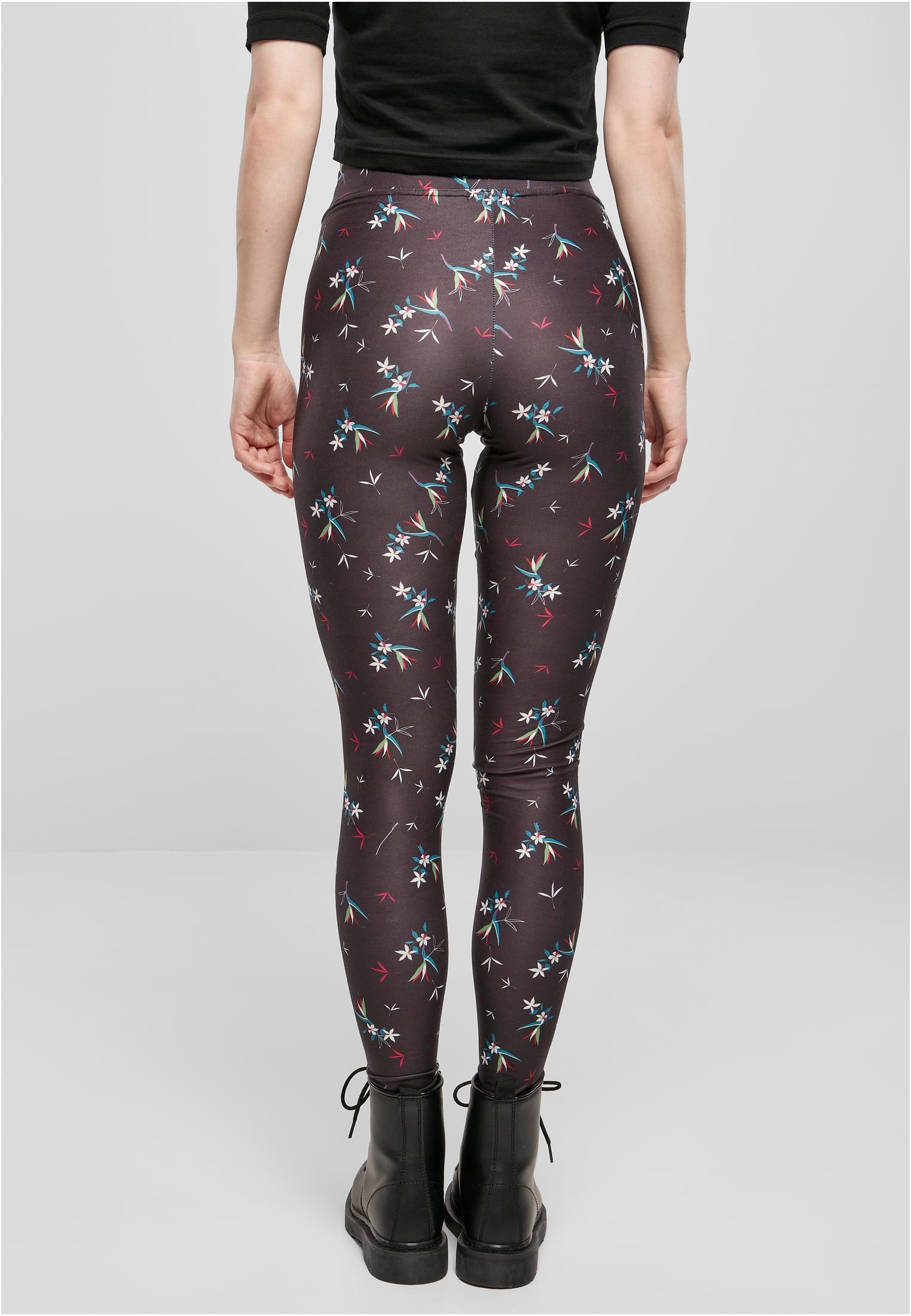 Frauen weiches AOP Leggings blackfloret 3XL
 - variant image 2