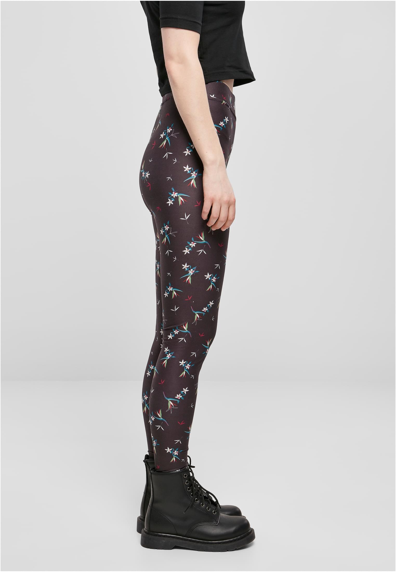 Frauen weiches AOP Leggings blackfloret 3XL
 - variant image 3