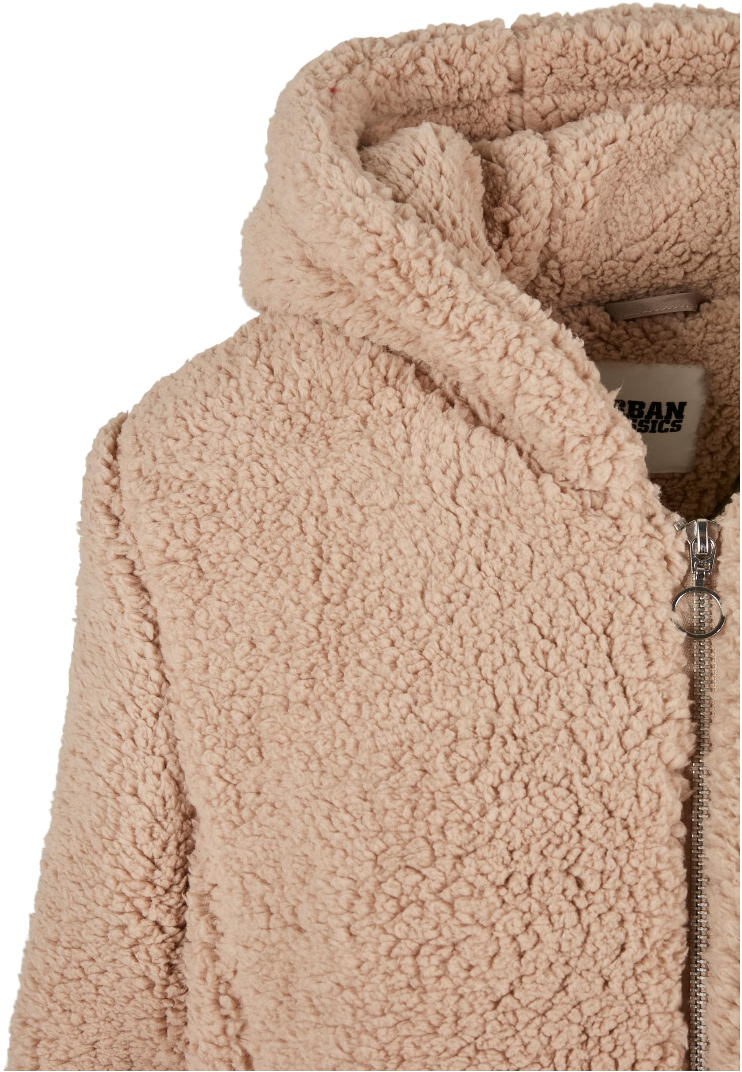 Ladies Sherpa Jacket softtaupe 3XL - variant image 8