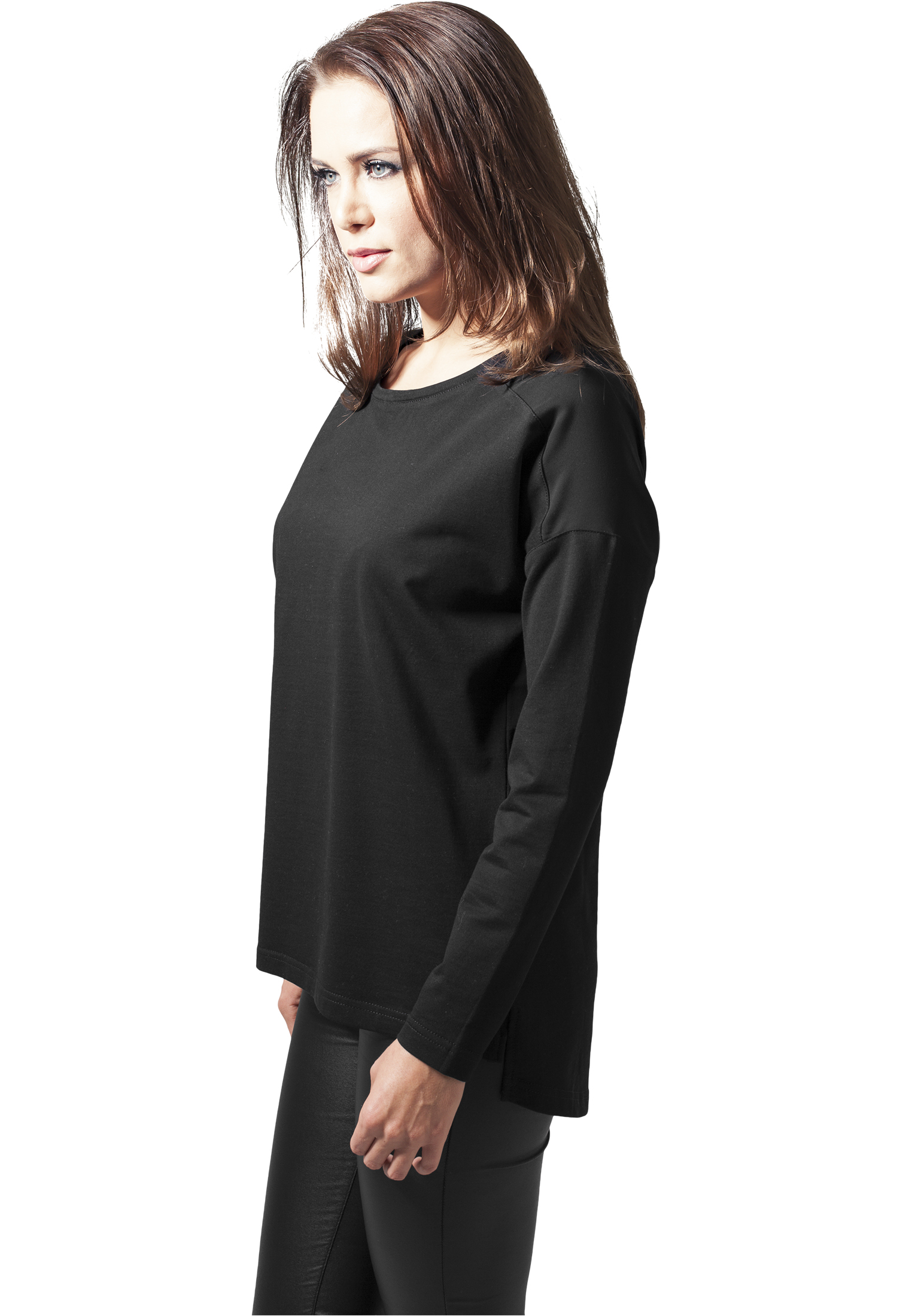 Mujeres Pantalones Palazzo Chiffón Manga Corta Negro/Negro L
 - alternate variant 1
