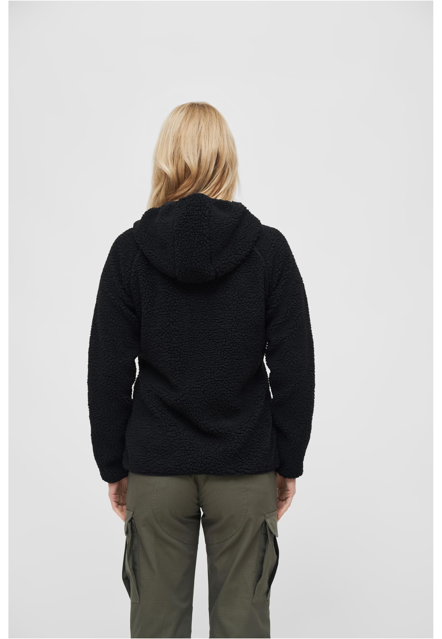 Ladies Teddyfleecejacket black 3XL - variant image 2