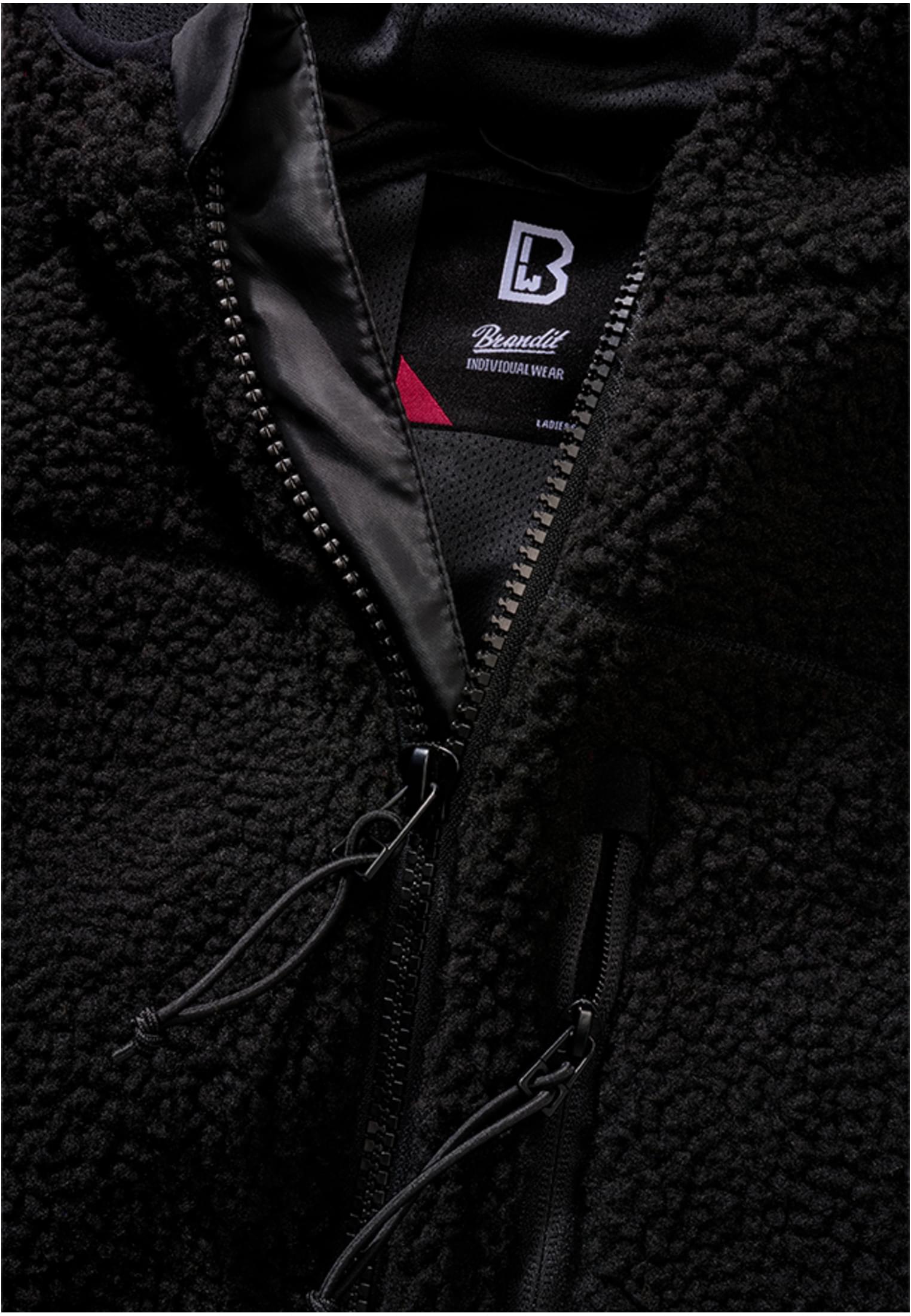 Ladies Teddyfleecejacket black 3XL - variant image 7