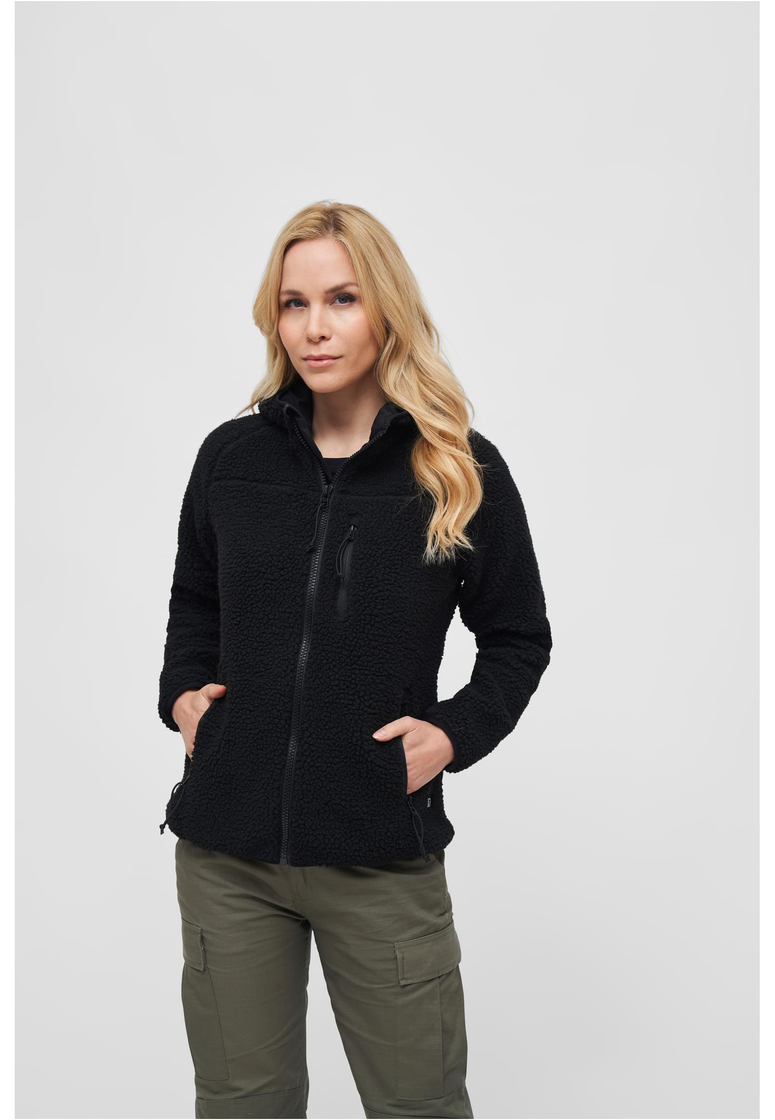 Ladies Teddyfleecejacket black 3XL - alternate variant 1