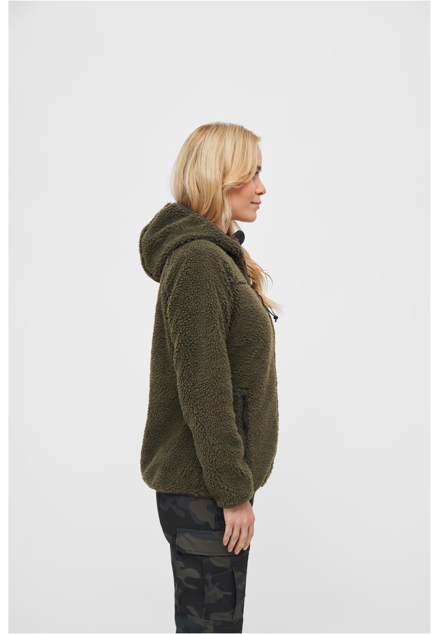 Ladies Teddyfleecejacket olive 3XL - variant image 3