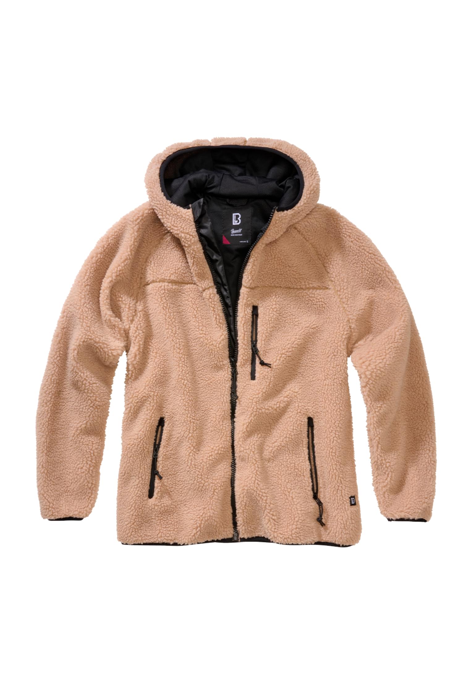 Ladies Teddyfleecejacket camel 3XL - variant image 5