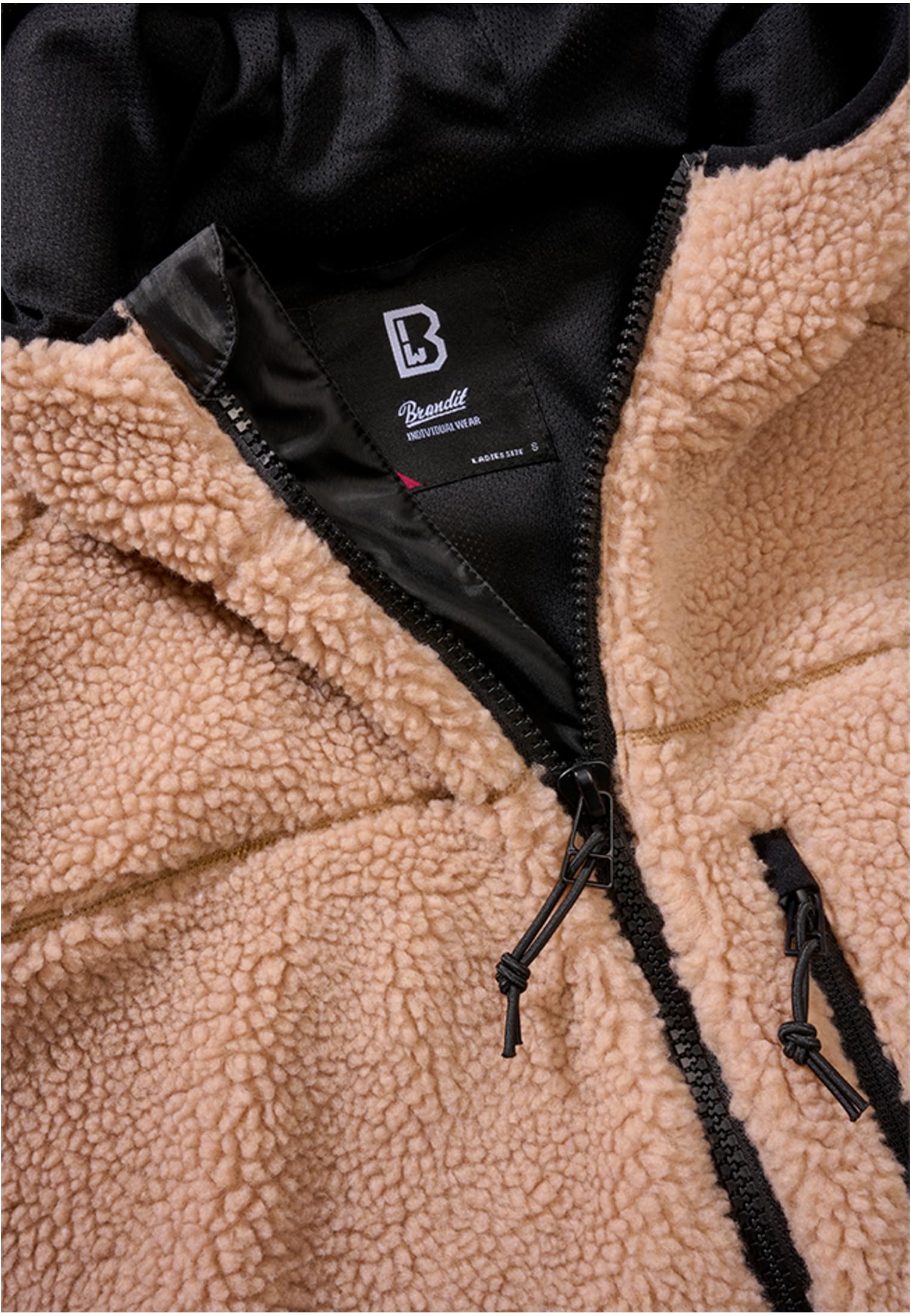 Ladies Teddyfleecejacket camel 3XL - variant image 7
