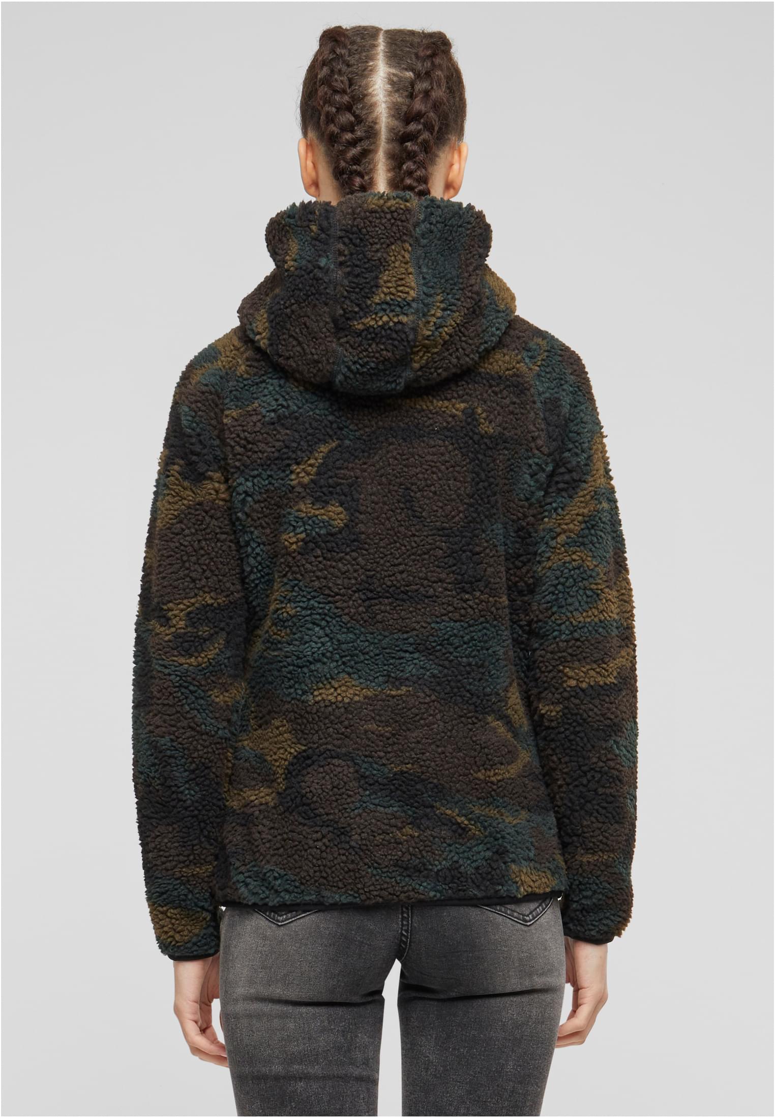 Ladies Teddyfleecejacket woodland 3XL - variant image 2