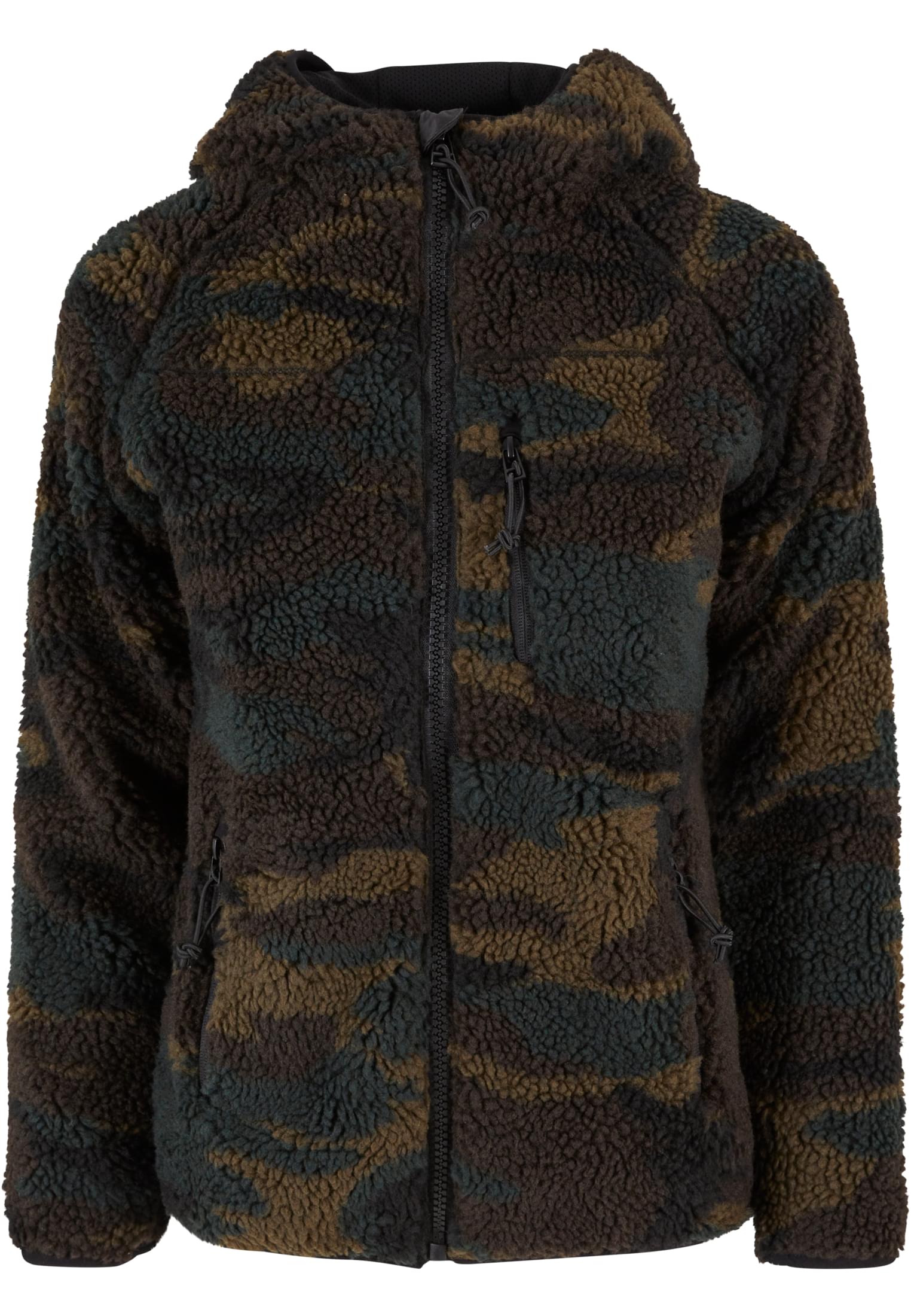 Ladies Teddyfleecejacket woodland 3XL - variant image 5