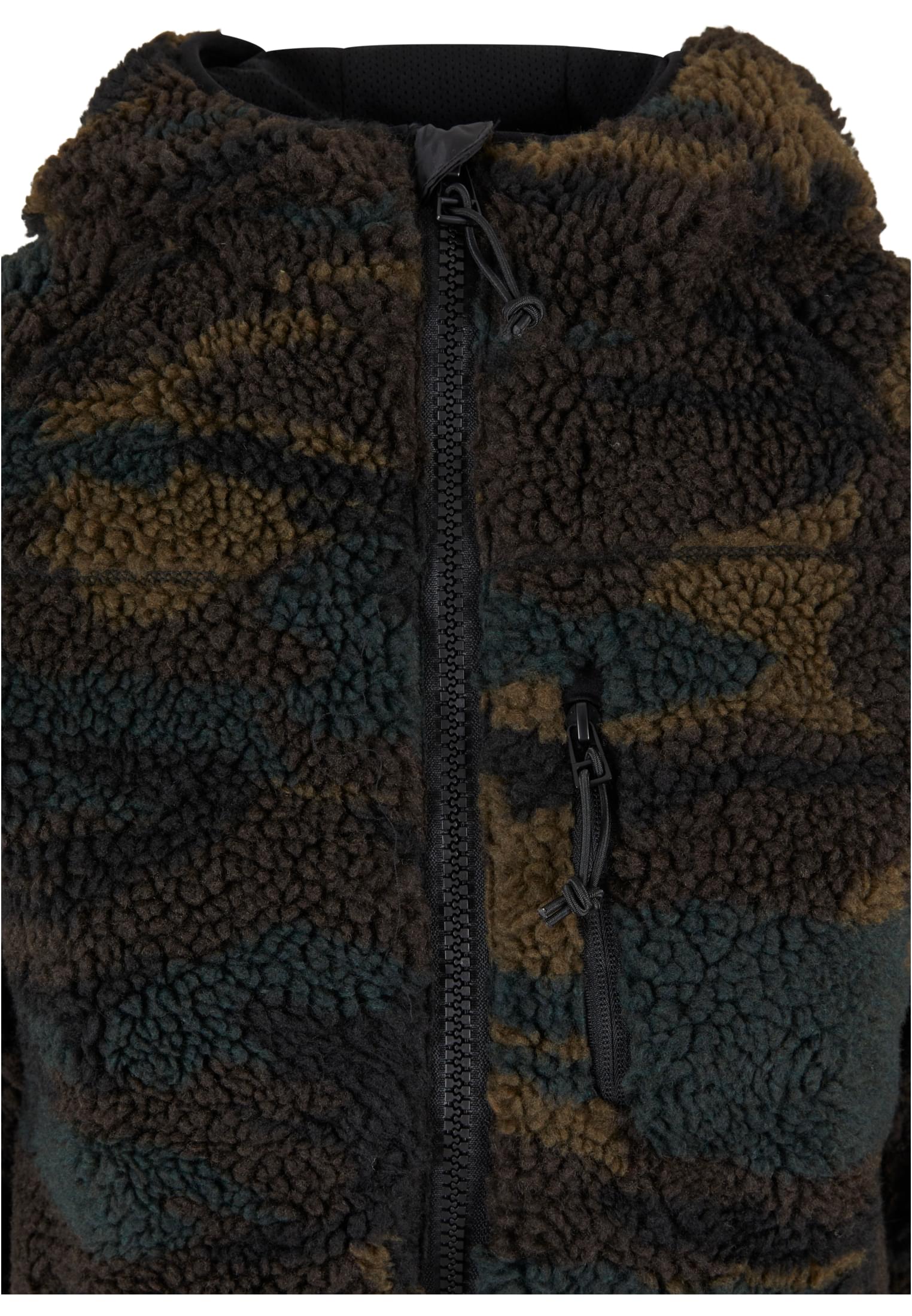 Ladies Teddyfleecejacket woodland 3XL - variant image 7