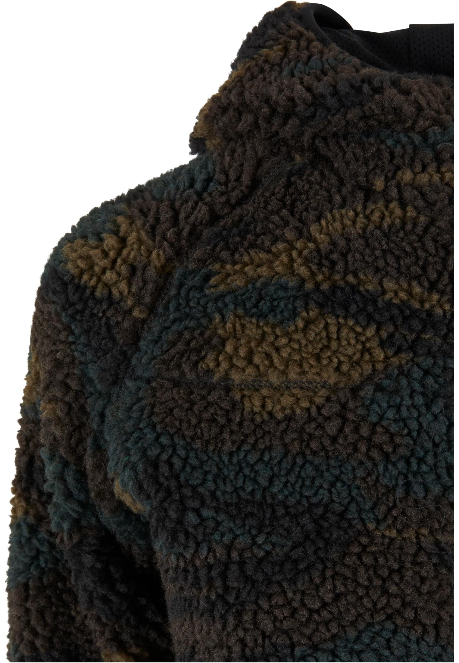 Ladies Teddyfleecejacket woodland 3XL - variant image 8