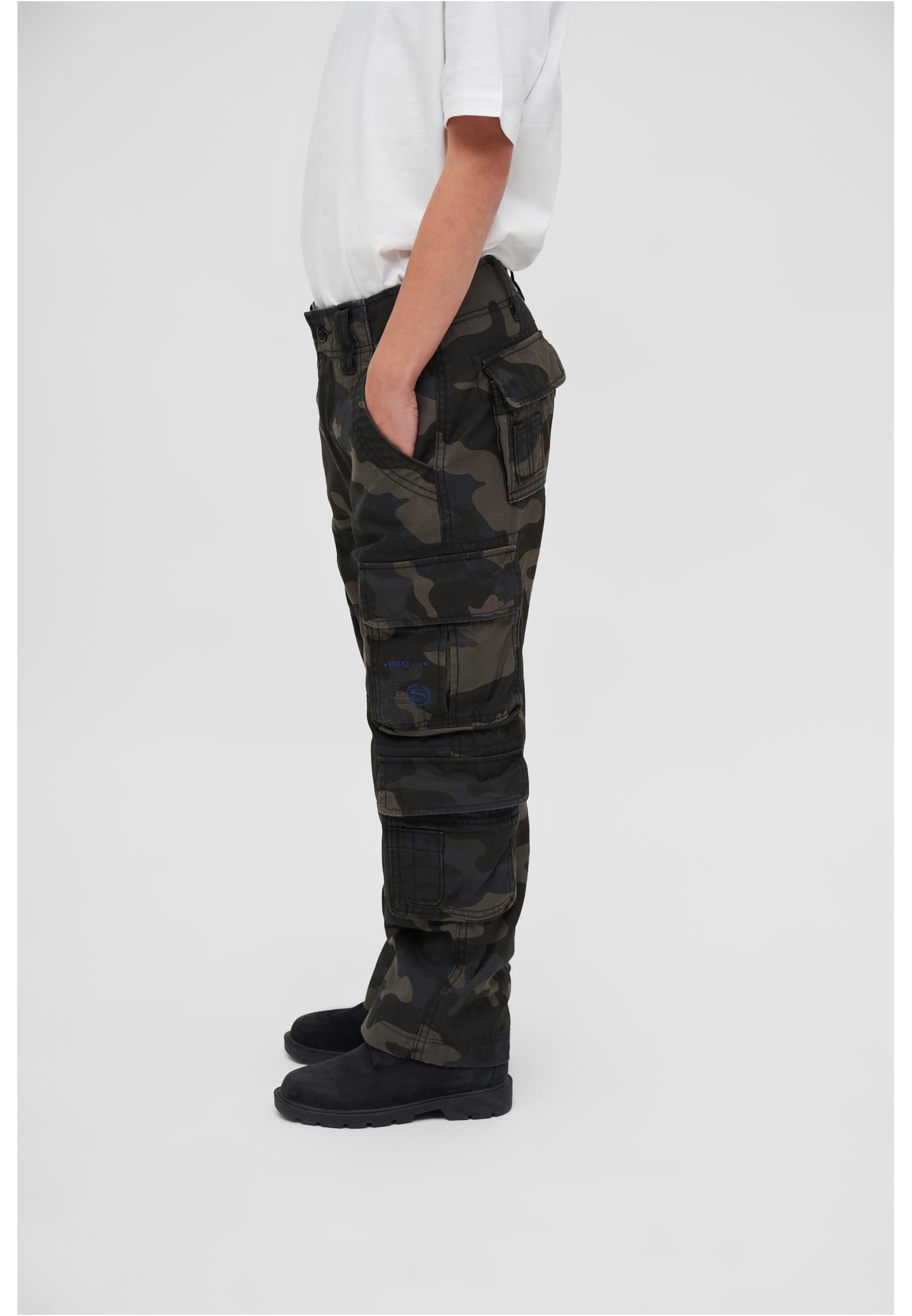 Niños Pantalones camuflaje oscuro 122/128
 - variant image 1