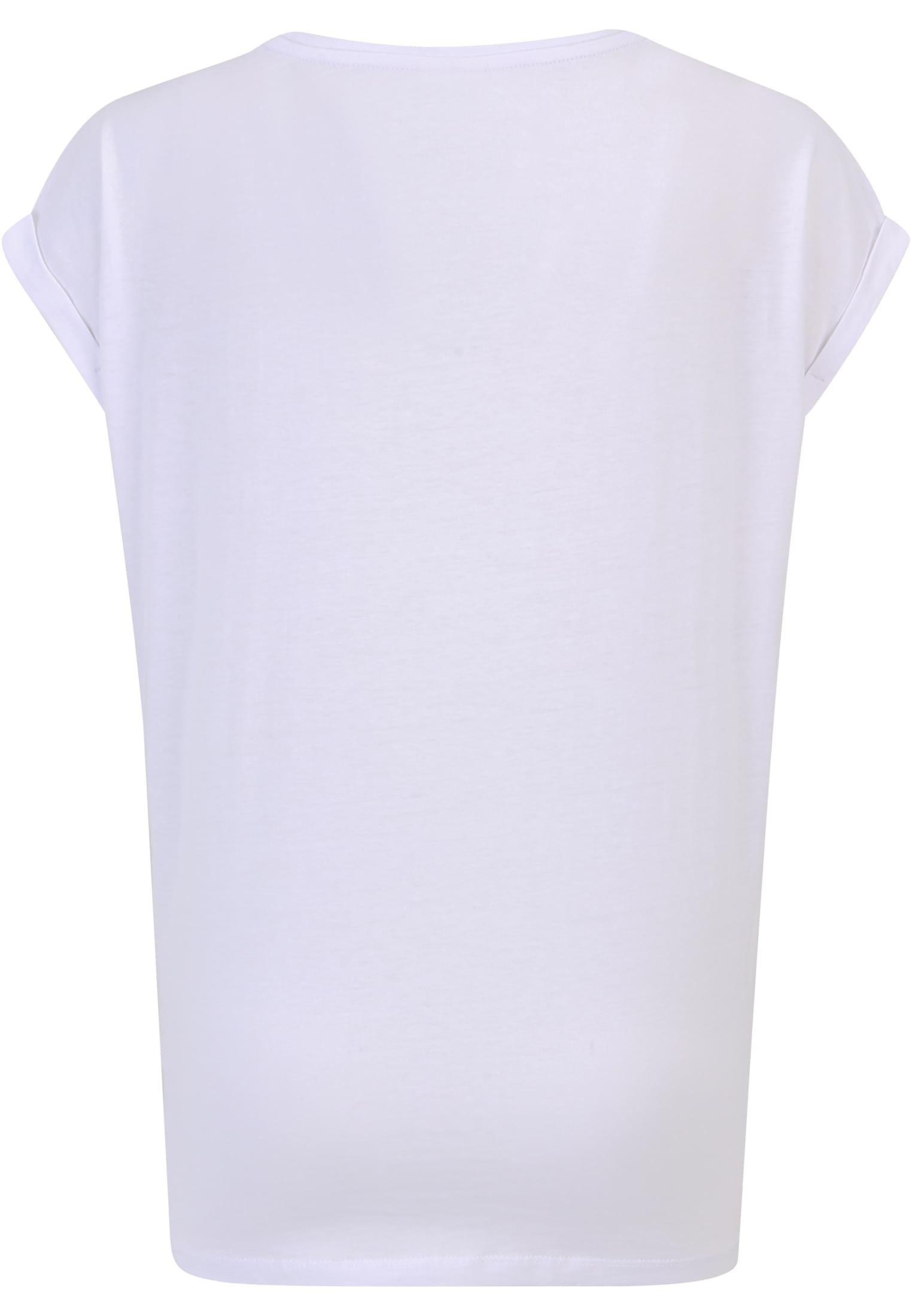 Dames T-shirt Évasé Épaules 2-Pack blanc+cerise XL
 - variant image 8