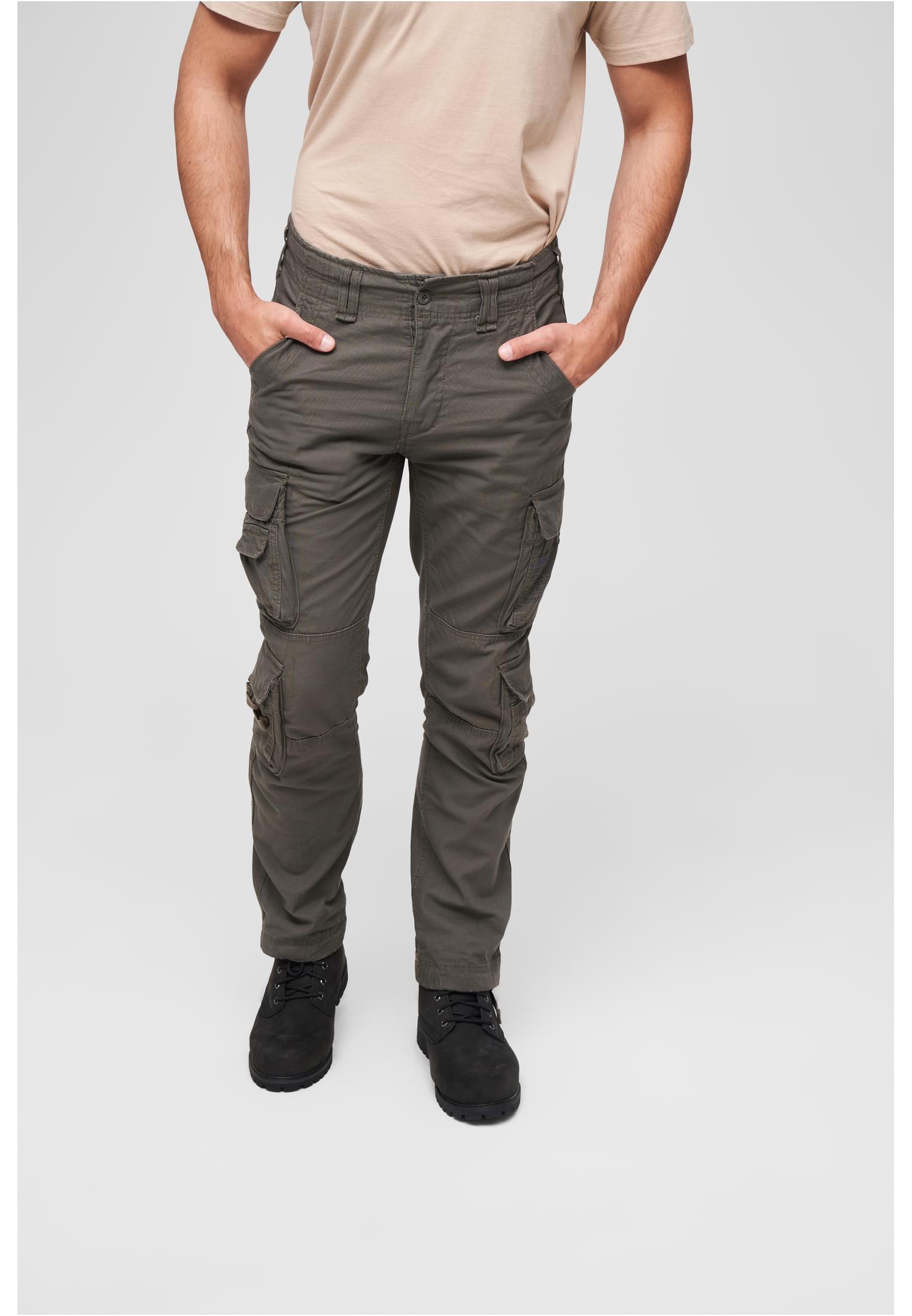 Pantalón Pure Slim Fit Ajustado Oliva 3XL
 - alternate variant 4