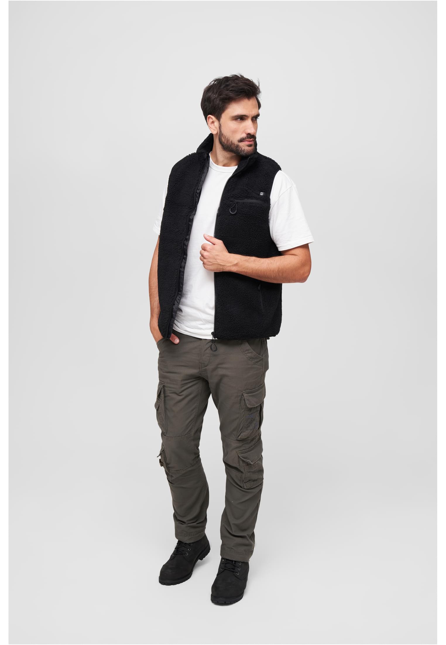 Chaleco de polar Teddyfleece Hombre negro 3XL
 - variant image 4