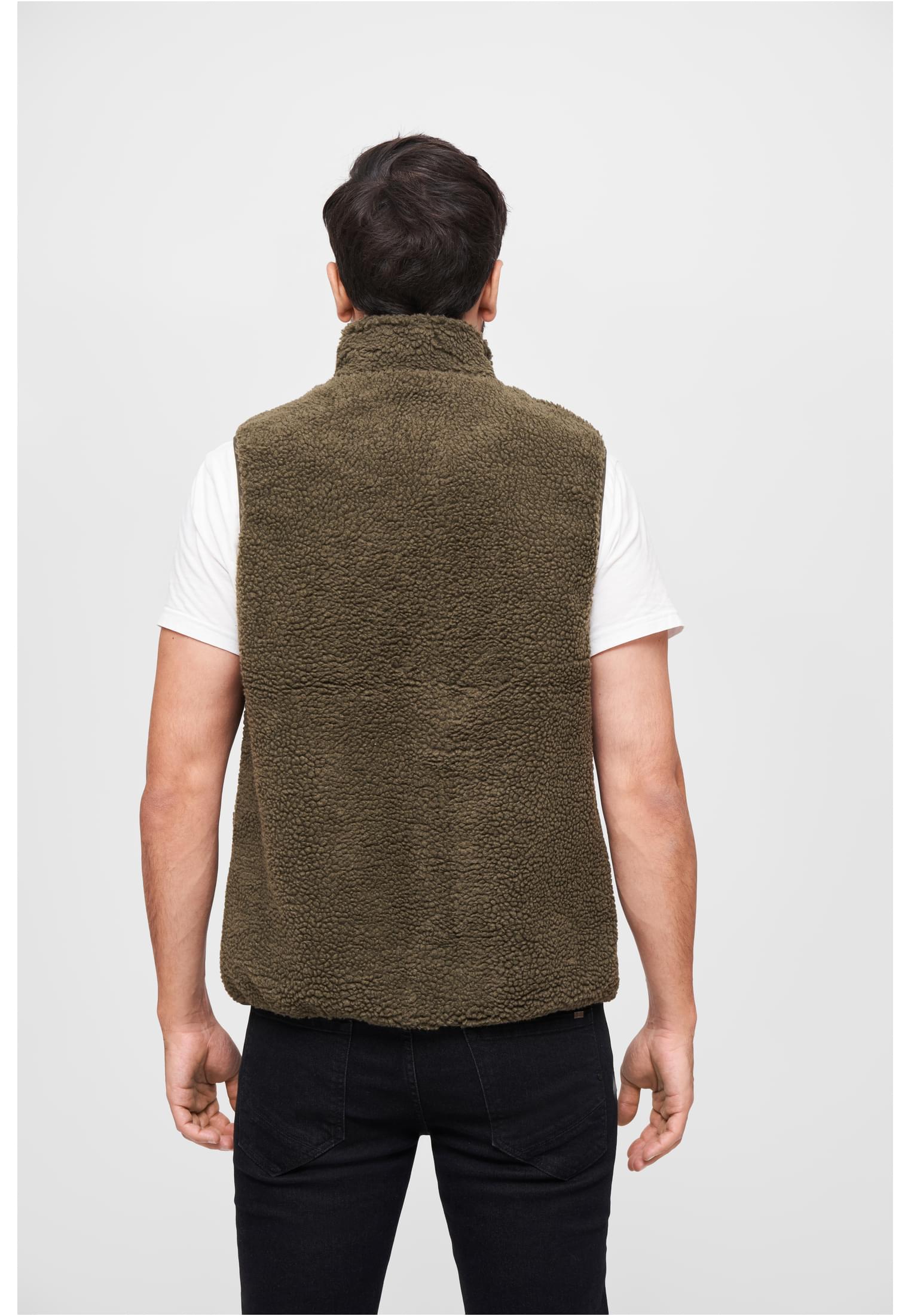 Chaleco de polar Teddyfleece para hombre verde oliva 3XL
 - variant image 2