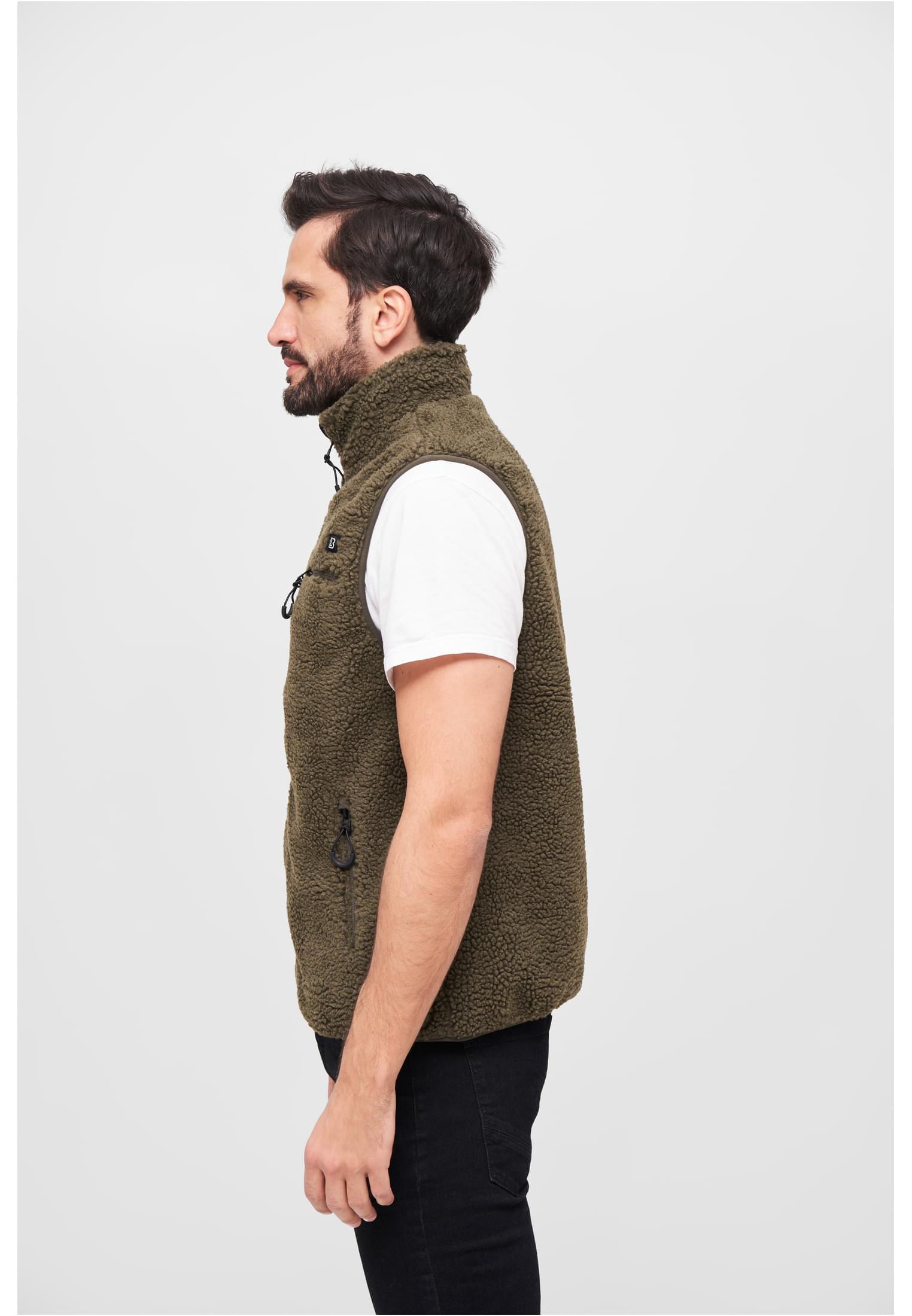 Chaleco de polar Teddyfleece para hombre verde oliva 3XL
 - variant image 1