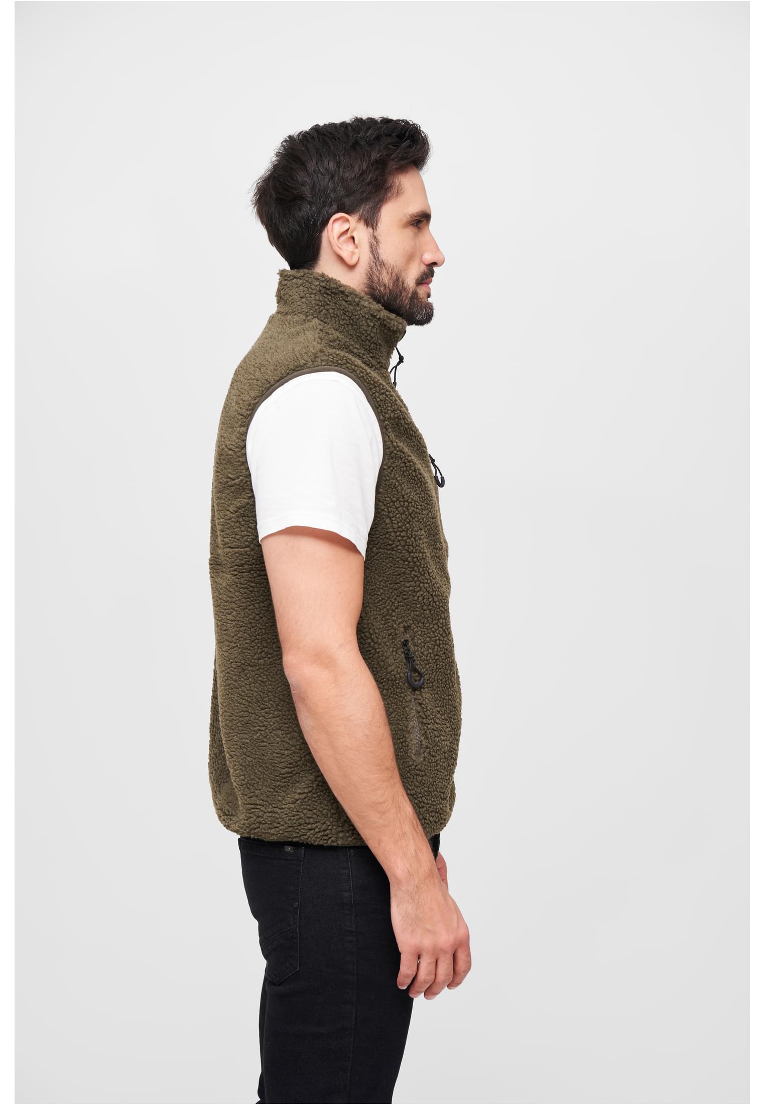 Chaleco de polar Teddyfleece para hombre verde oliva 3XL
 - variant image 3