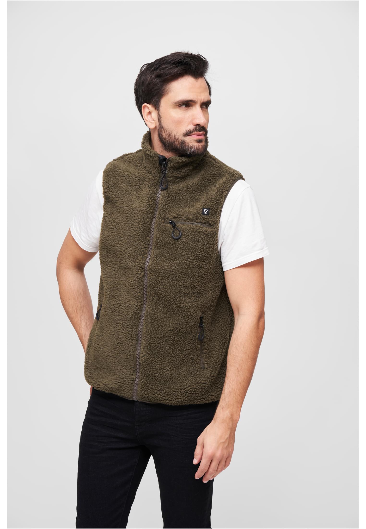 Chaleco de polar Teddyfleece para hombre verde oliva 3XL
 - alternate variant 2