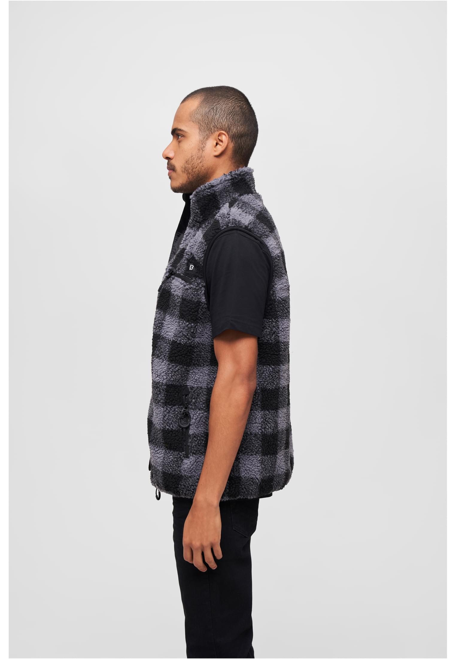 Chaleco de polar Teddyfleece Hombre negro/gris 3XL
 - variant image 1