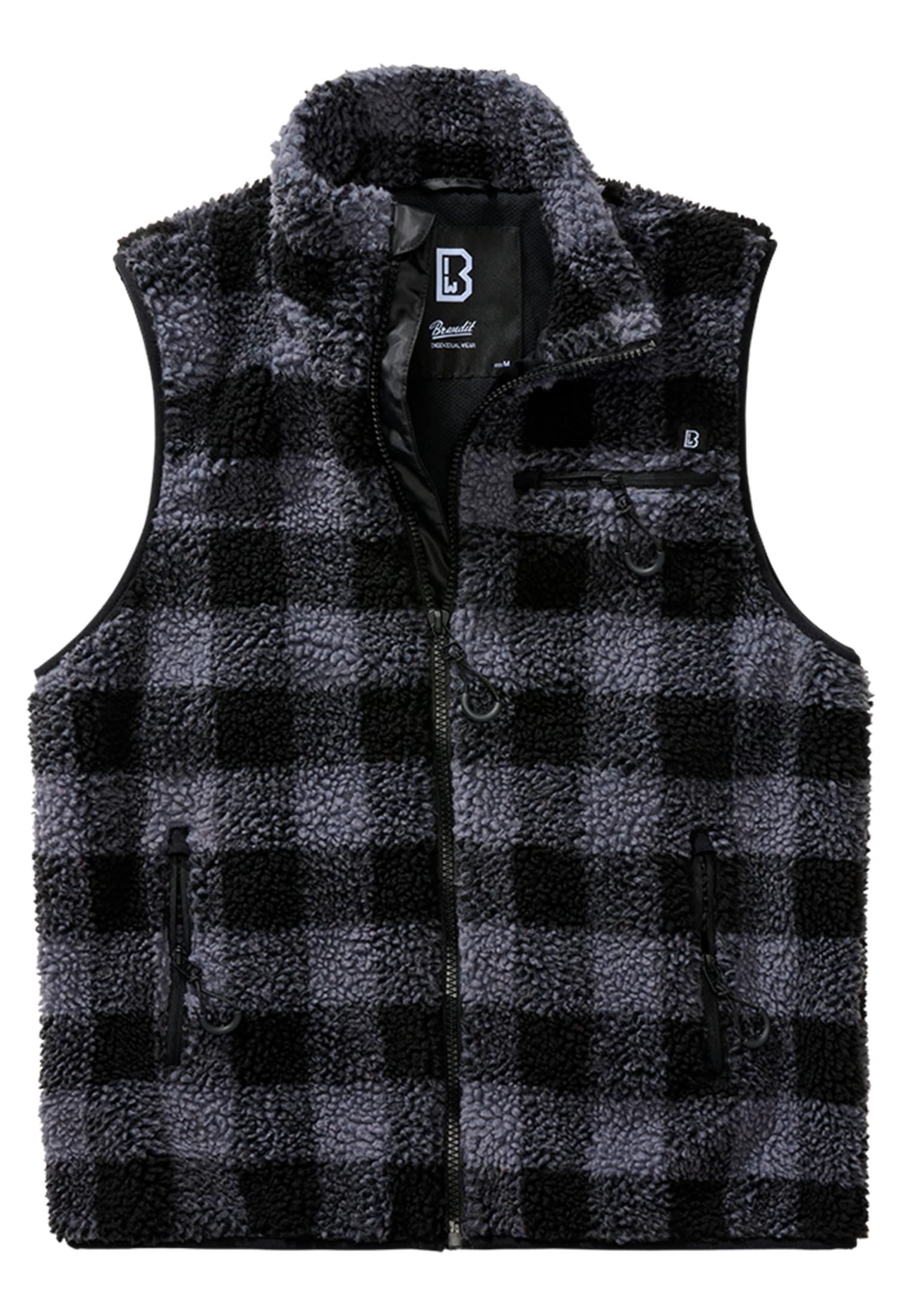 Chaleco de polar Teddyfleece Hombre negro/gris 3XL
 - variant image 6