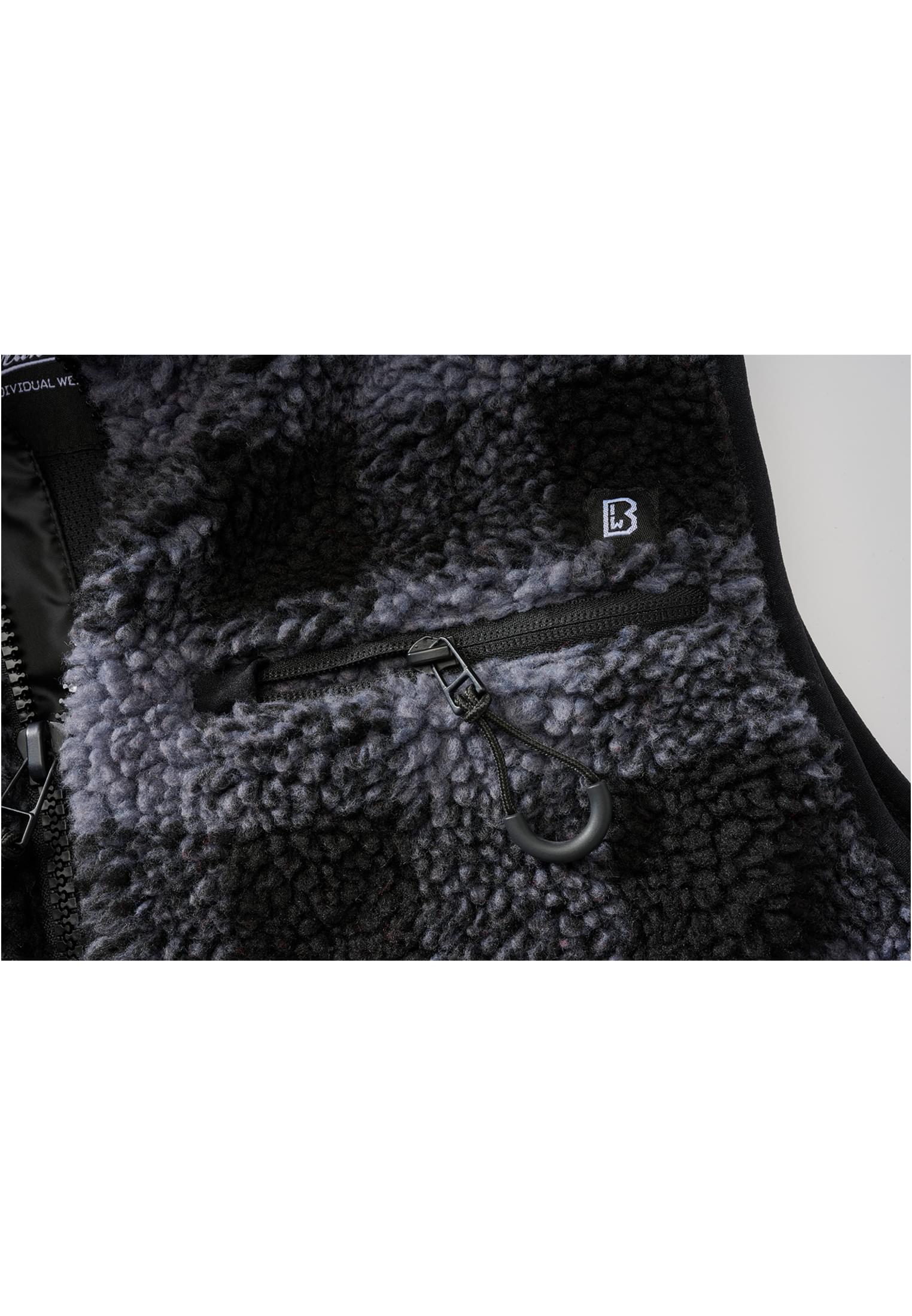 Chaleco de polar Teddyfleece Hombre negro/gris 3XL
 - variant image 8