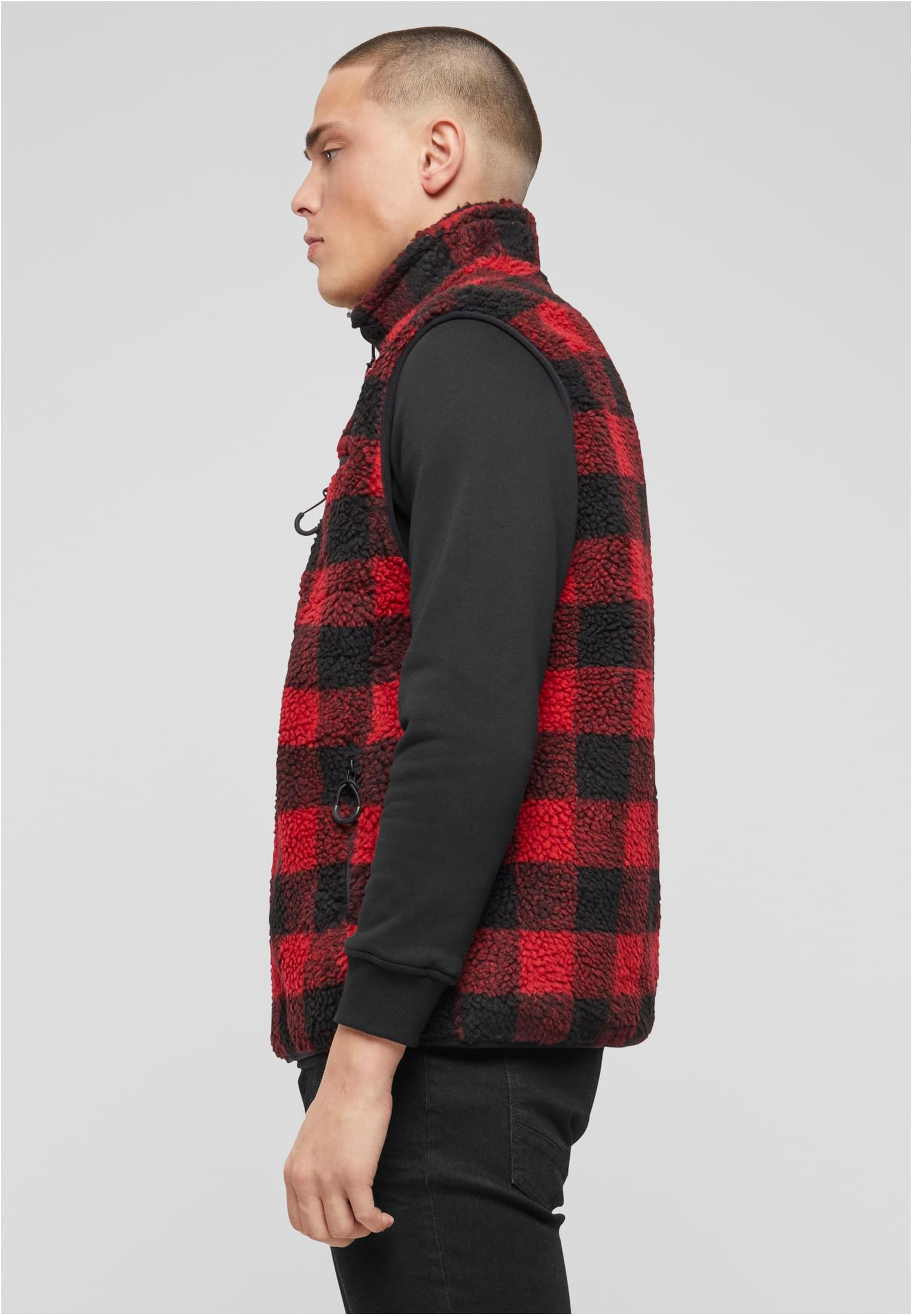 Chaleco de polar Teddyfleece Hombre rojo/negro 3XL
 - variant image 1