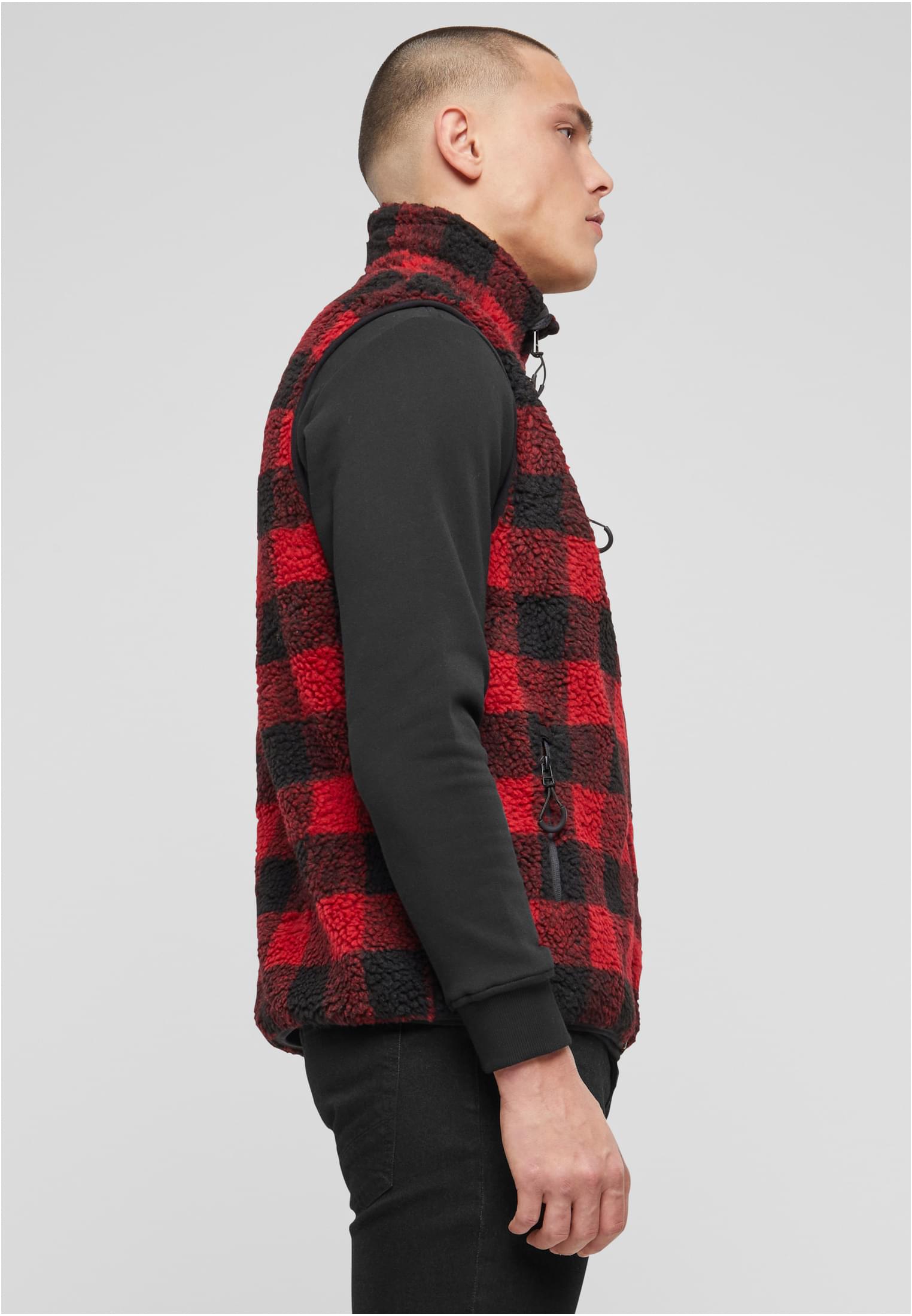 Chaleco de polar Teddyfleece Hombre rojo/negro 3XL
 - variant image 3