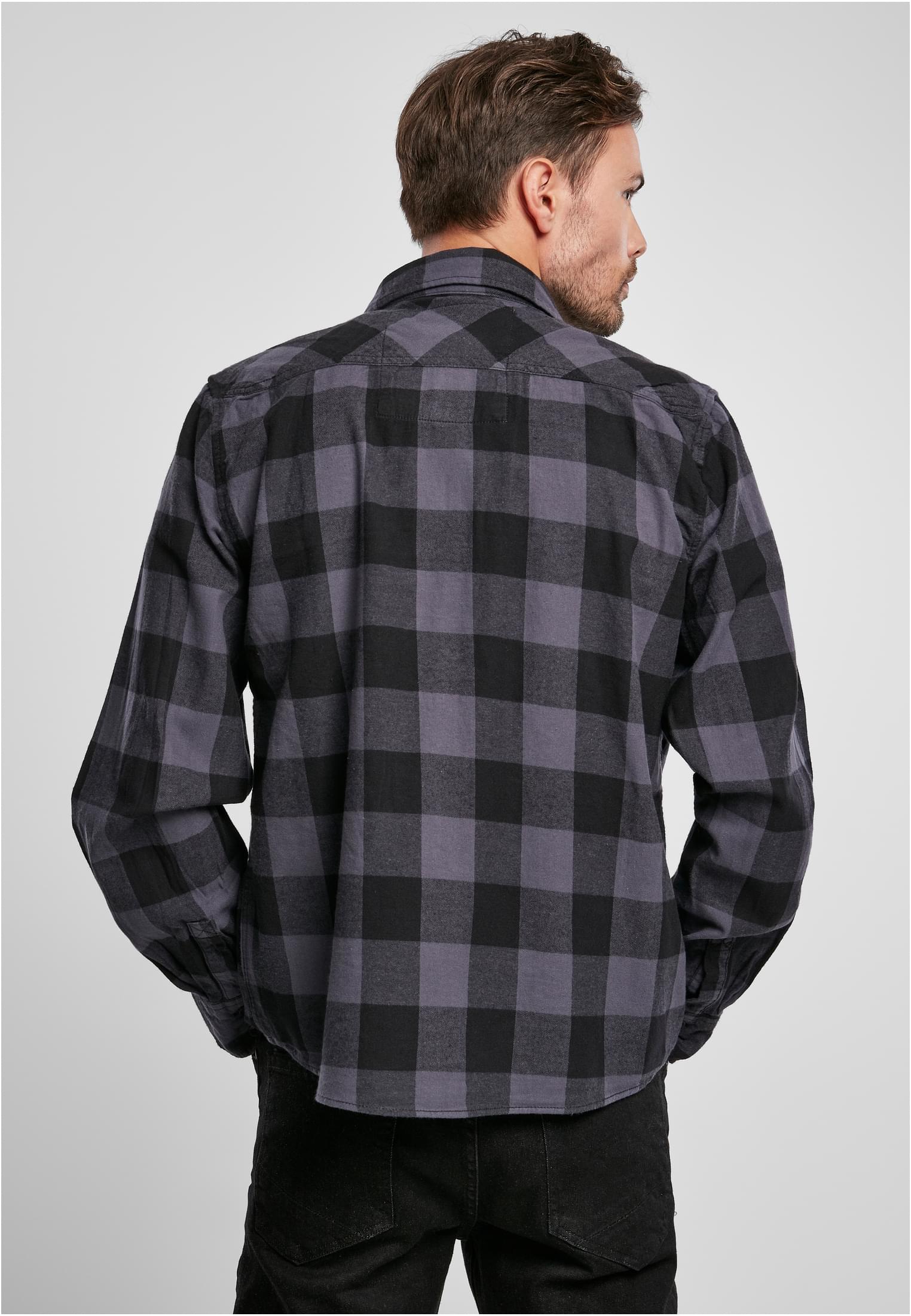 Camisa de verificación negra/gris 3XL
 - variant image 2