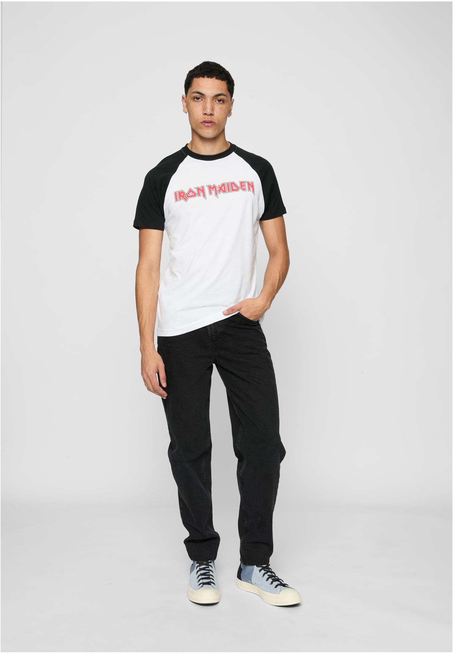 Eisen Maiden Logo Baseball T-Shirt schwarz L
 - variant image 2