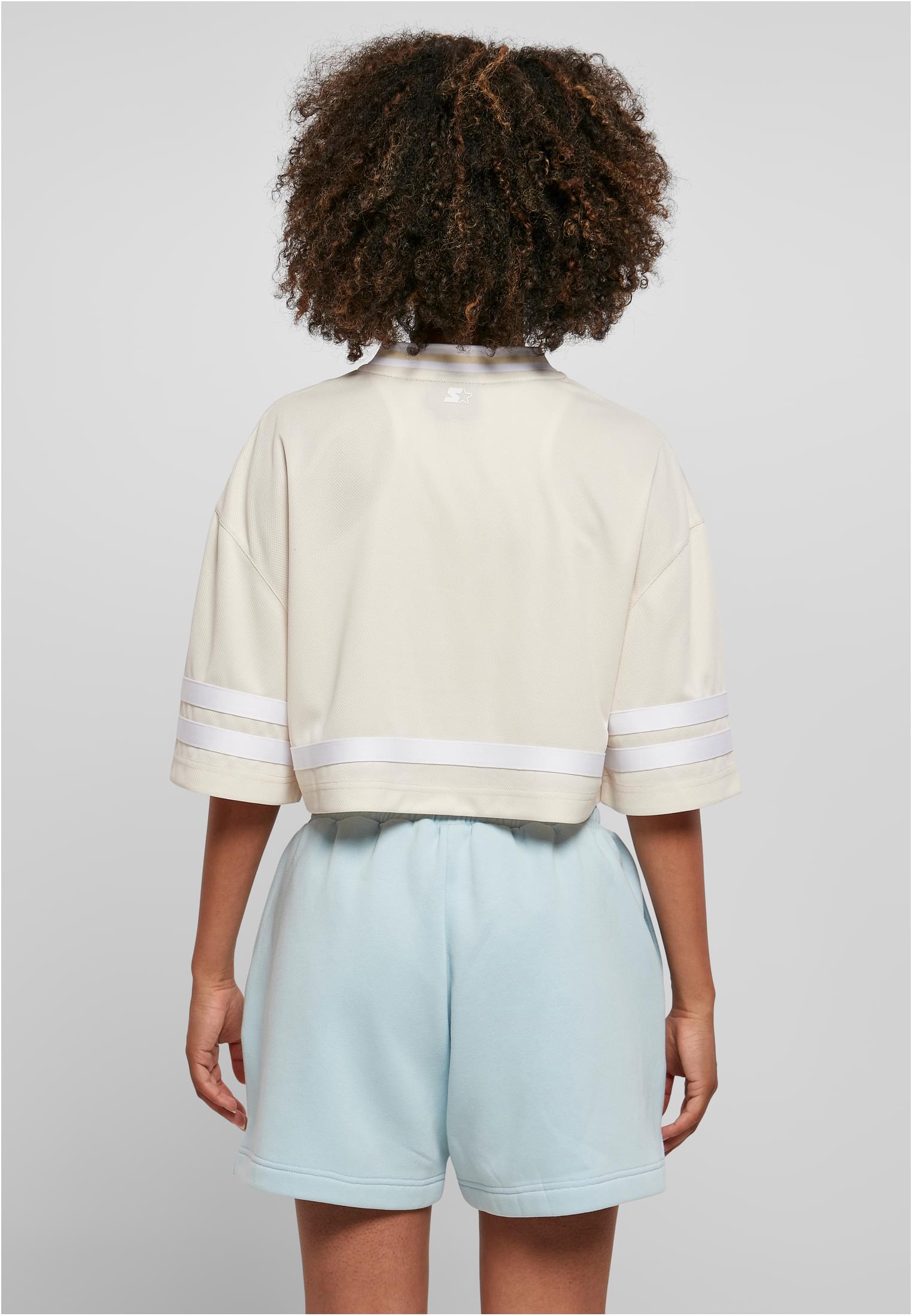 Ladies Starter Cropped Mesh Jersey palewhite/white L - variant image 2