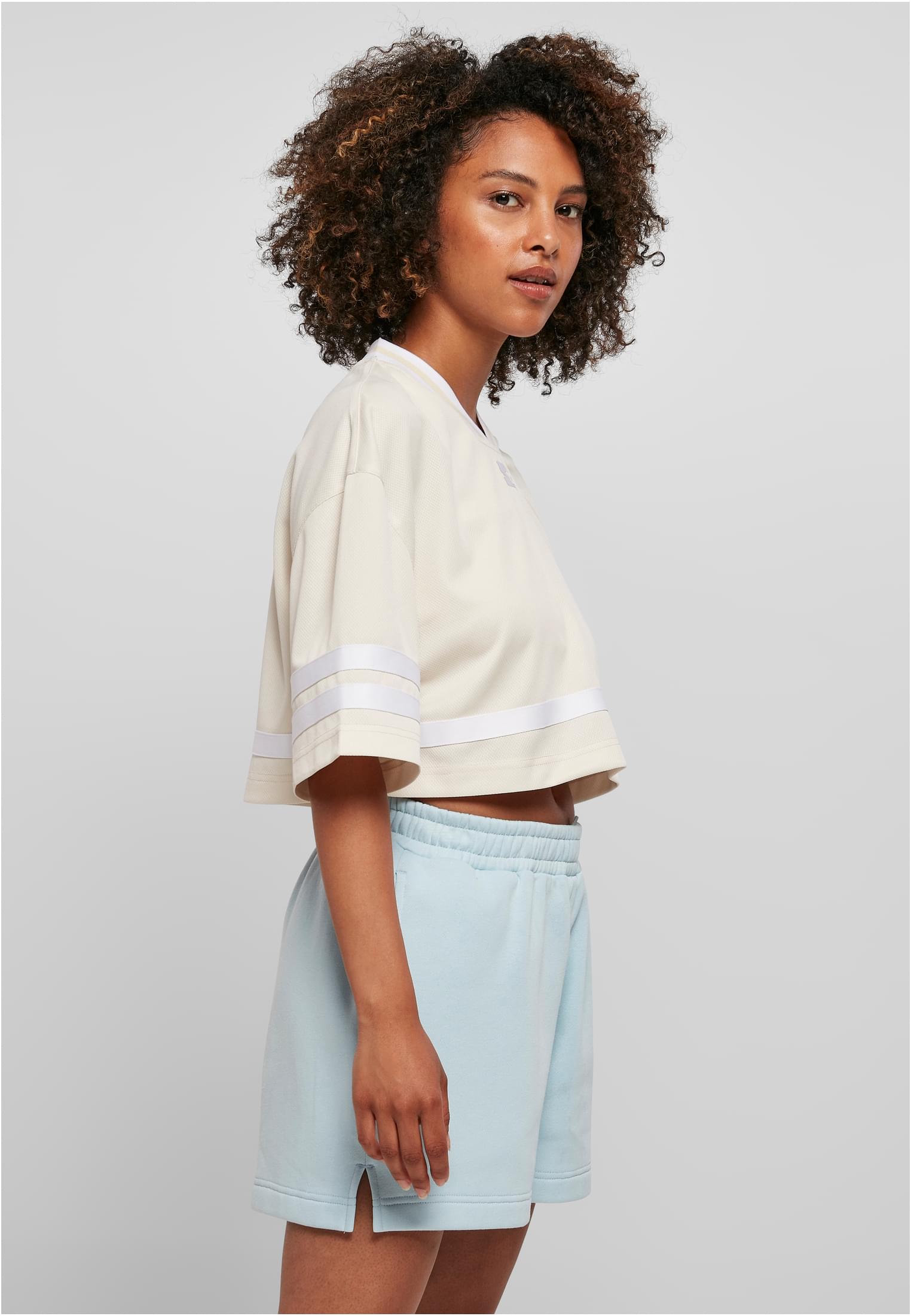 Ladies Starter Cropped Mesh Jersey palewhite/white L - variant image 3