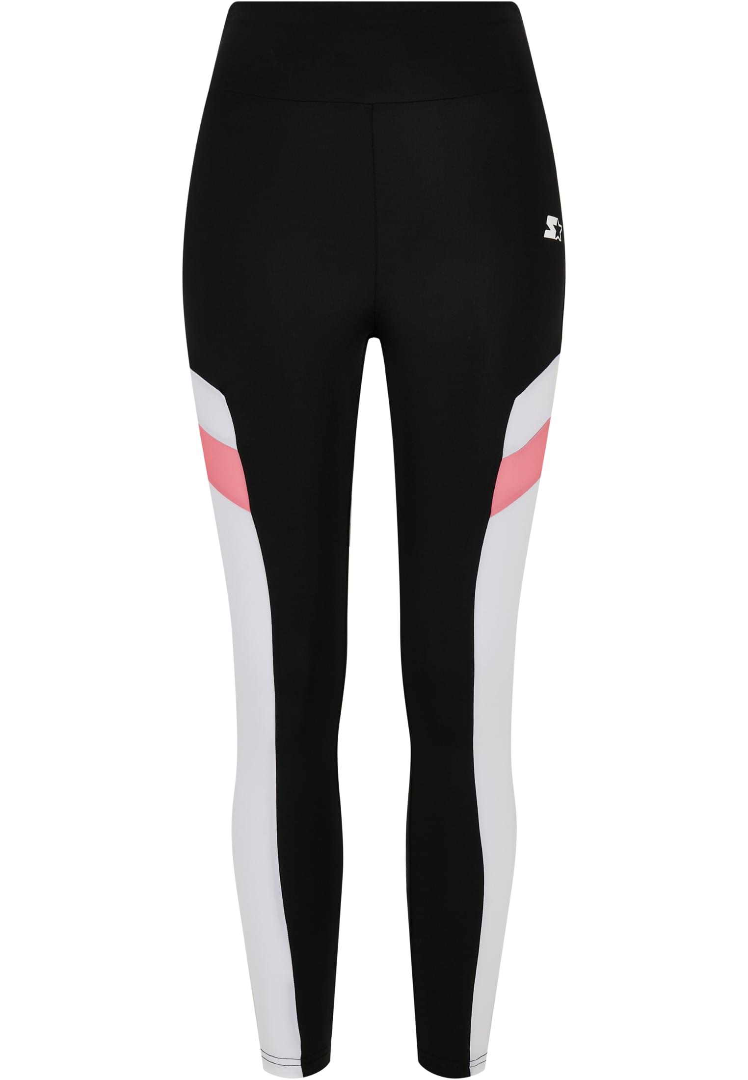 Ladies Starter Highwaist Sports Leggings blk/wht/pnkgrpfrt L - variant image 5
