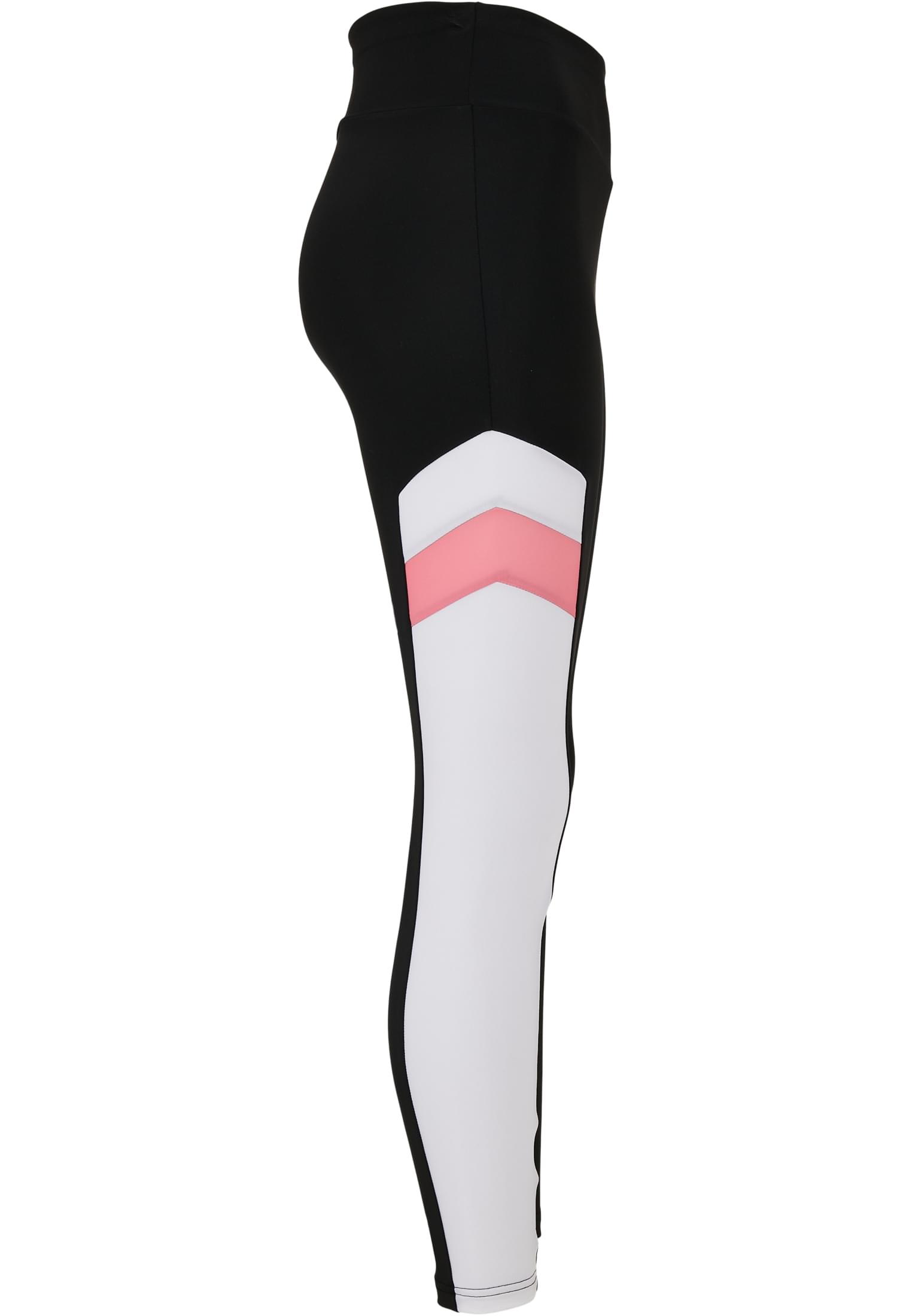 Ladies Starter Highwaist Sports Leggings blk/wht/pnkgrpfrt L - variant image 8