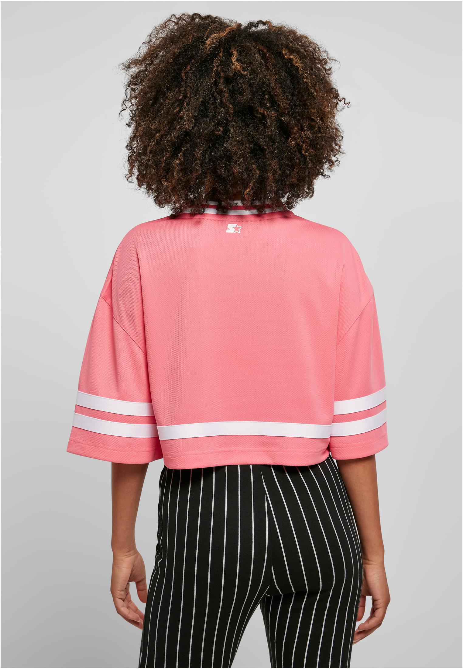 Ladies Starter Cropped Mesh Jersey pinkgrapefruit/white L - variant image 2