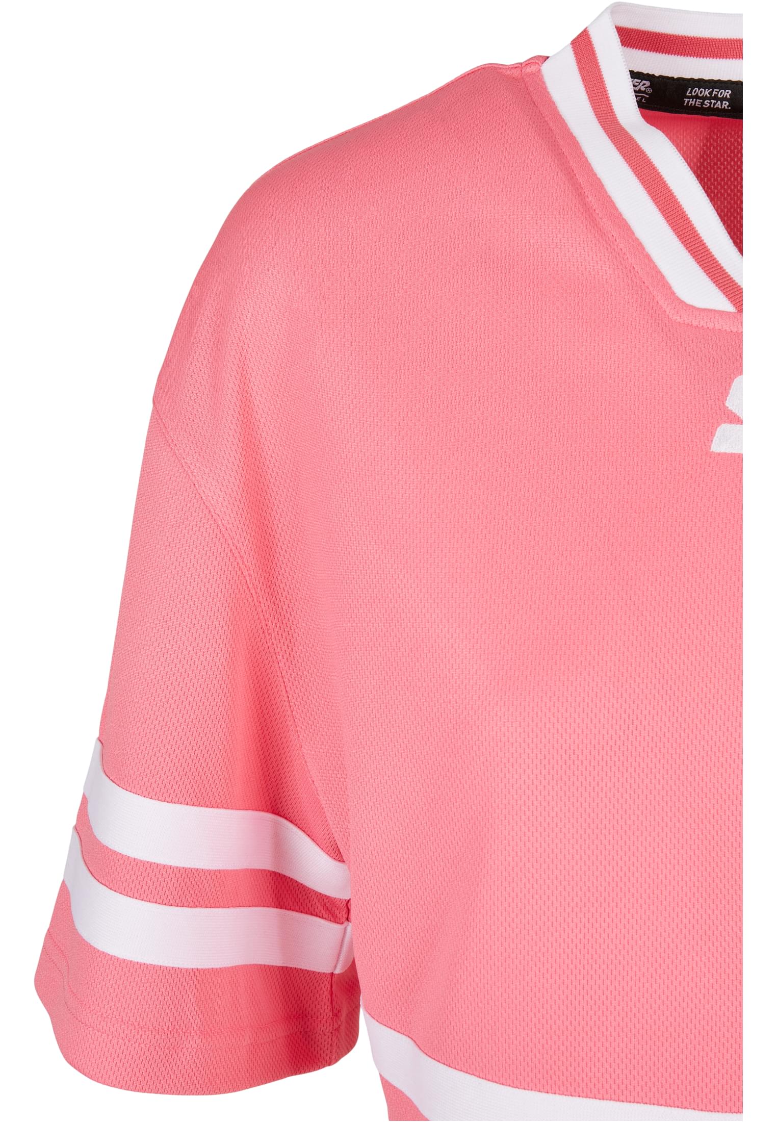 Ladies Starter Cropped Mesh Jersey pinkgrapefruit/white L - variant image 8