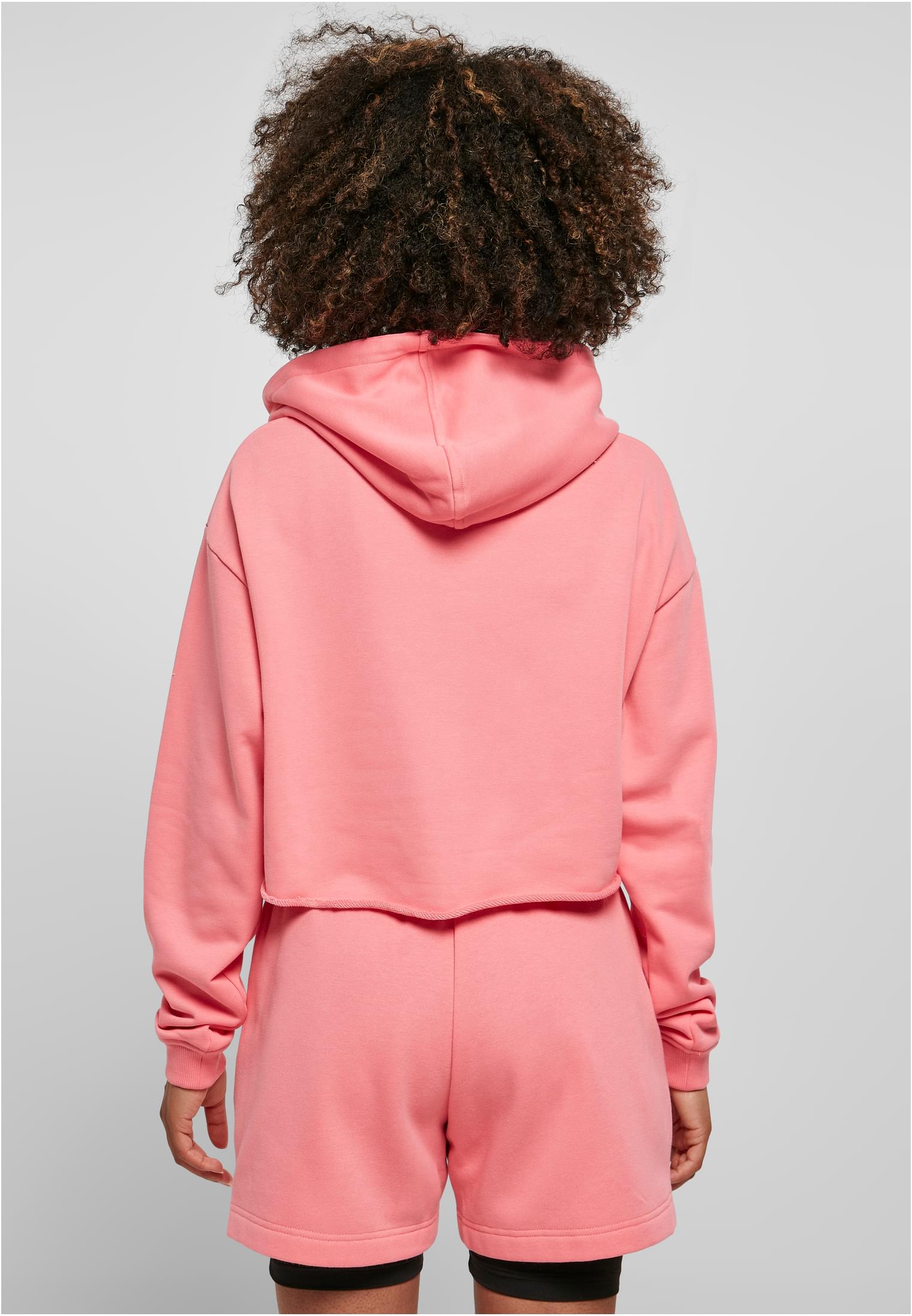 Ladies Starter Cropped Hoody pinkgrapefruit L - variant image 2