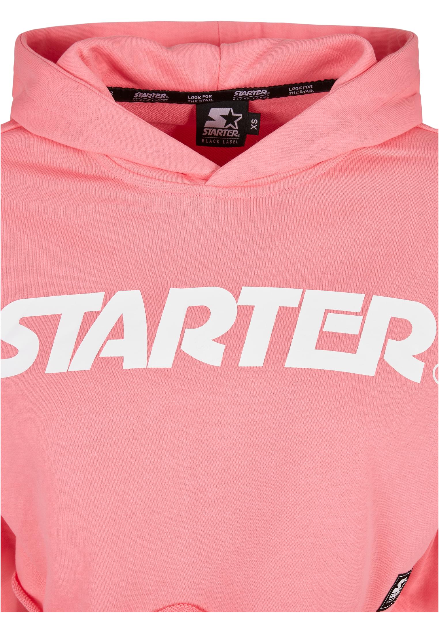 Ladies Starter Cropped Hoody pinkgrapefruit L - variant image 7