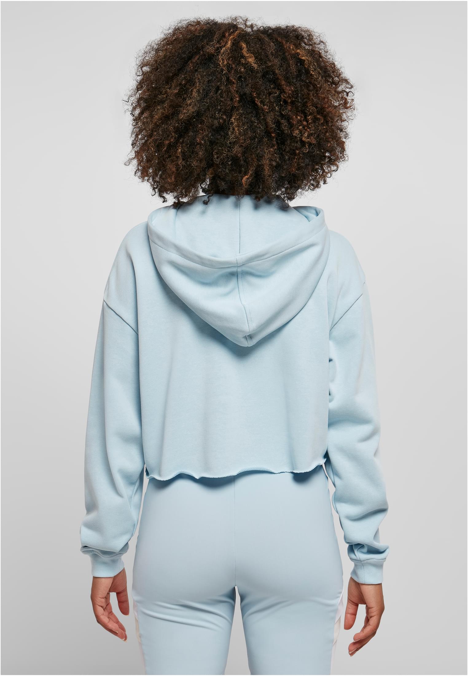 Ladies Starter Cropped Hoody icewaterblue L - variant image 2