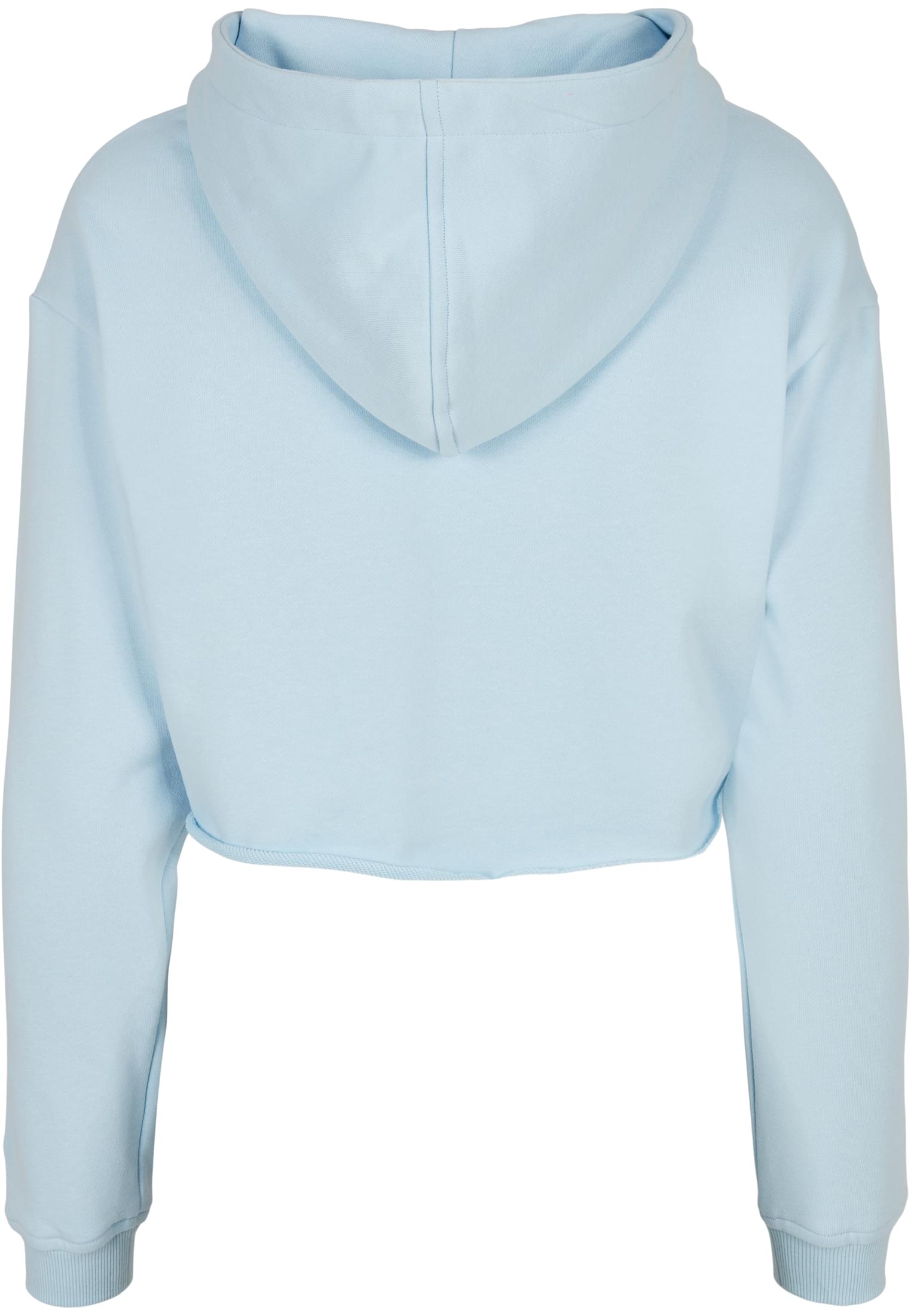 Ladies Starter Cropped Hoody icewaterblue L - variant image 6