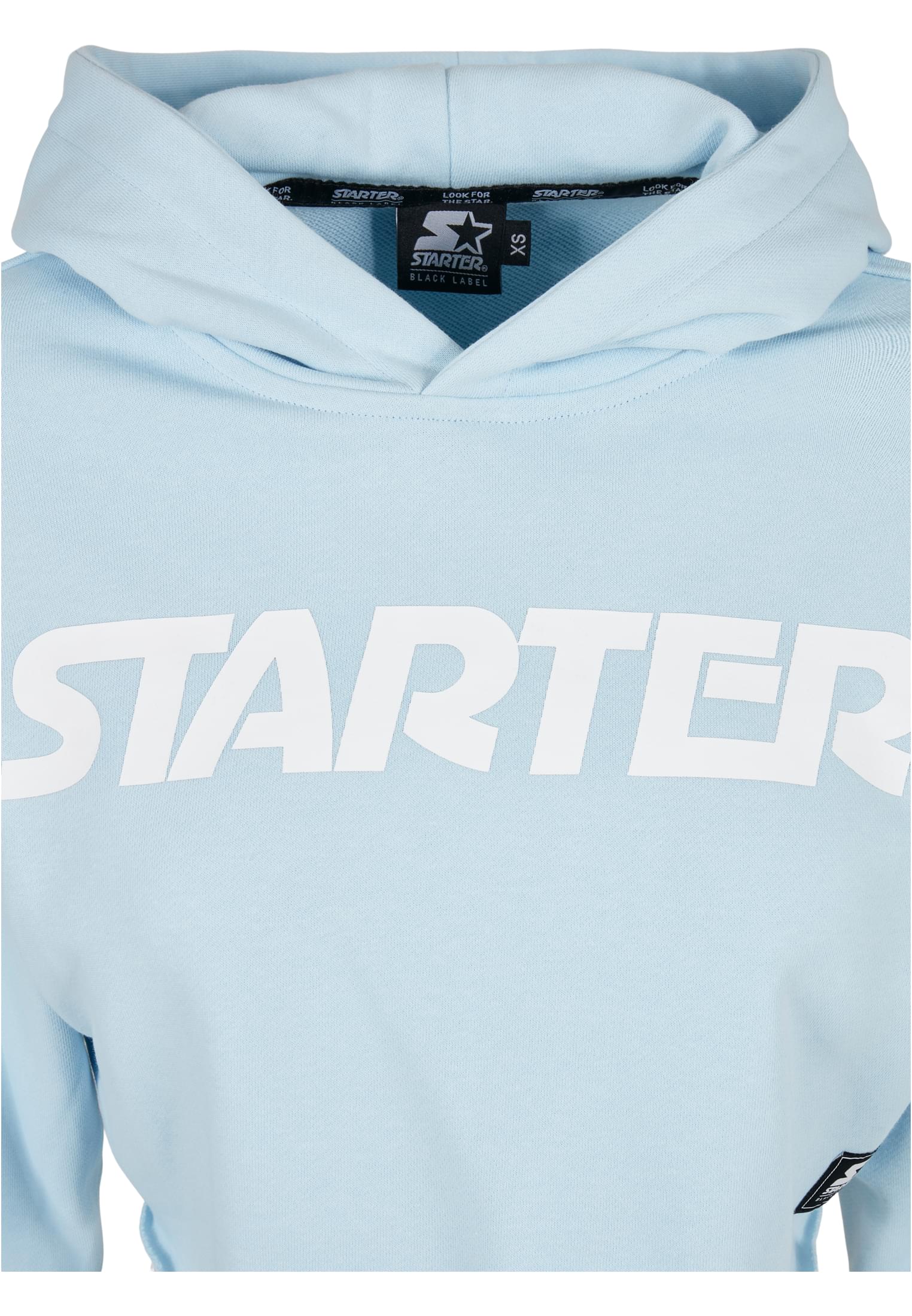 Ladies Starter Cropped Hoody icewaterblue L - variant image 7