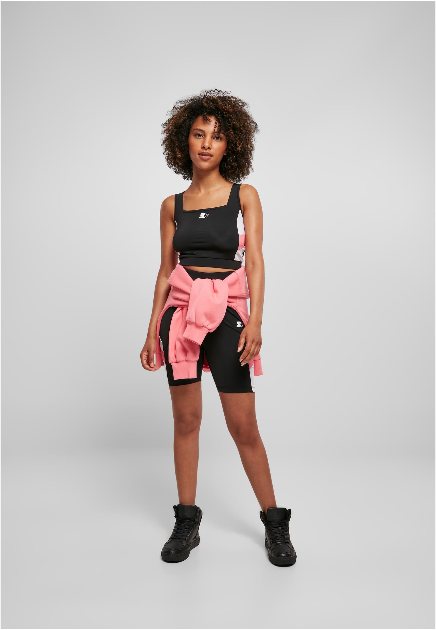 Ladies Starter Sports Top black/white L - variant image 4