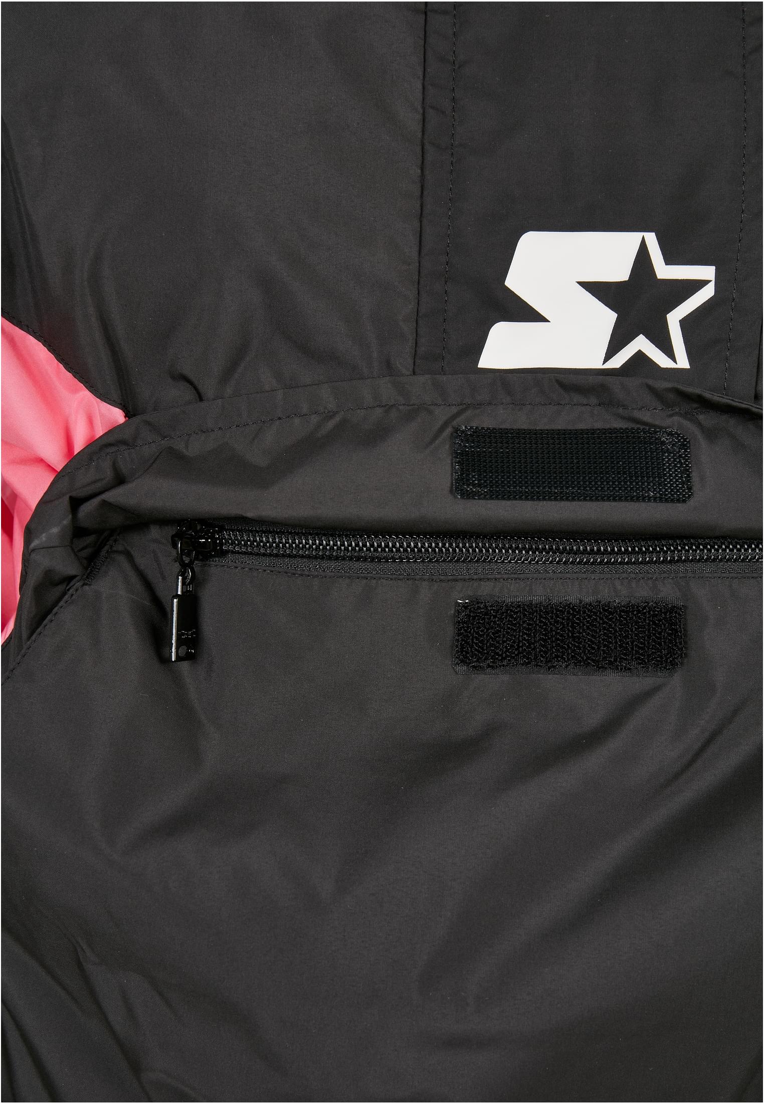 Ladies Starter Colorblock Halfzip Windbreaker black/pinkgrapefruit L - variant image 11