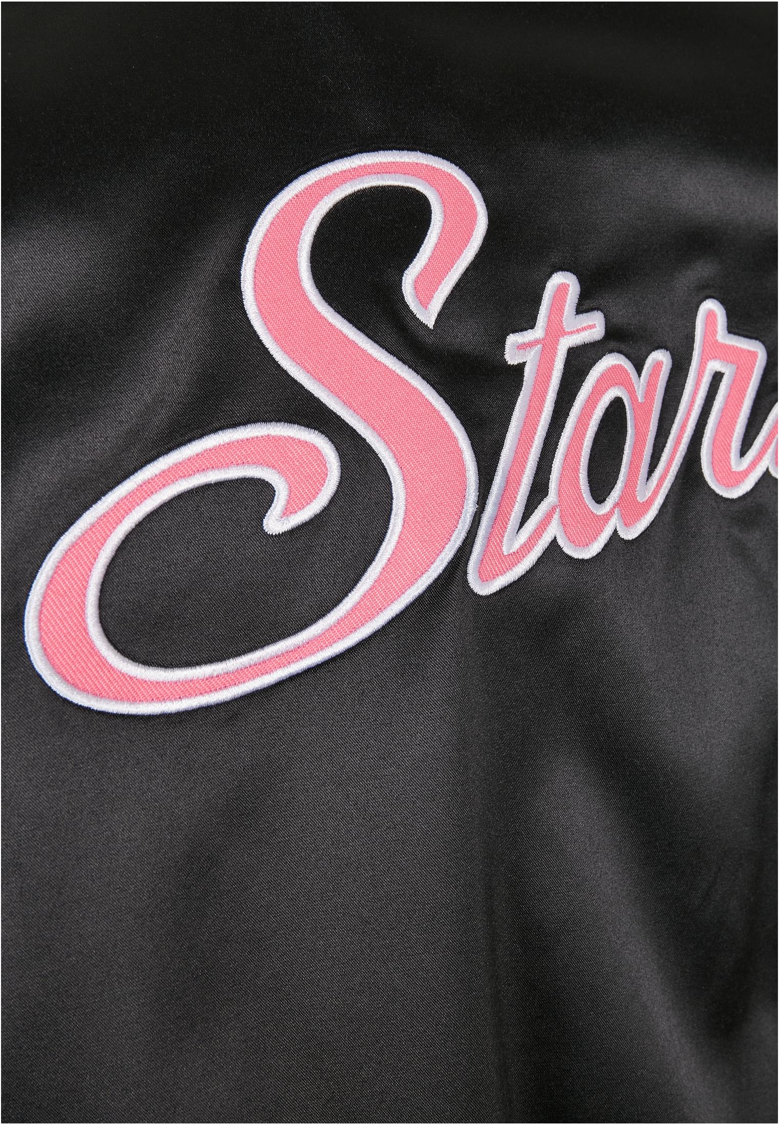 Ladies Starter Satin College Jacket black L - variant image 11