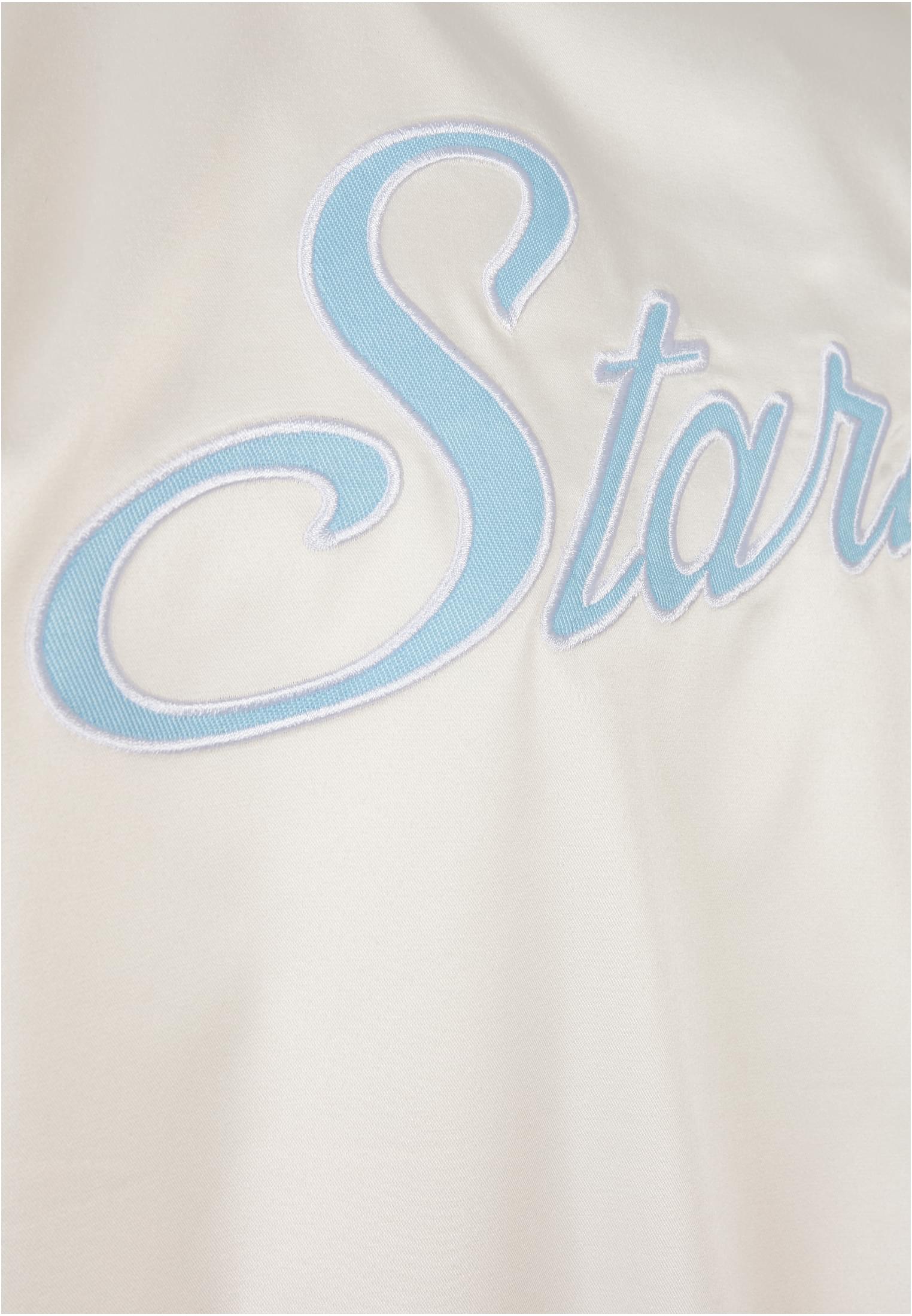 Ladies Starter Satin College Jacket palewhite L - variant image 11