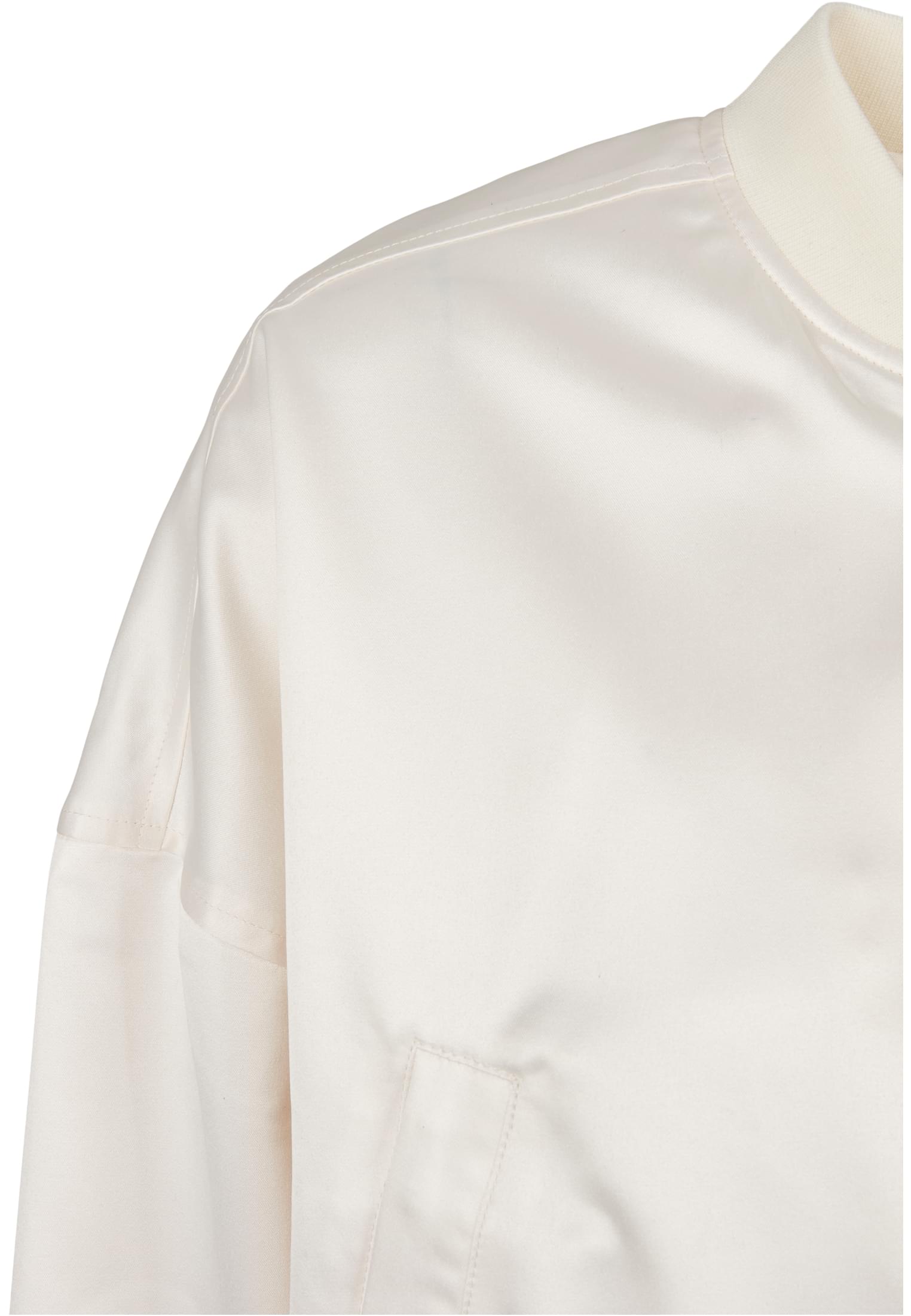 Ladies Starter Satin College Jacket palewhite L - variant image 8