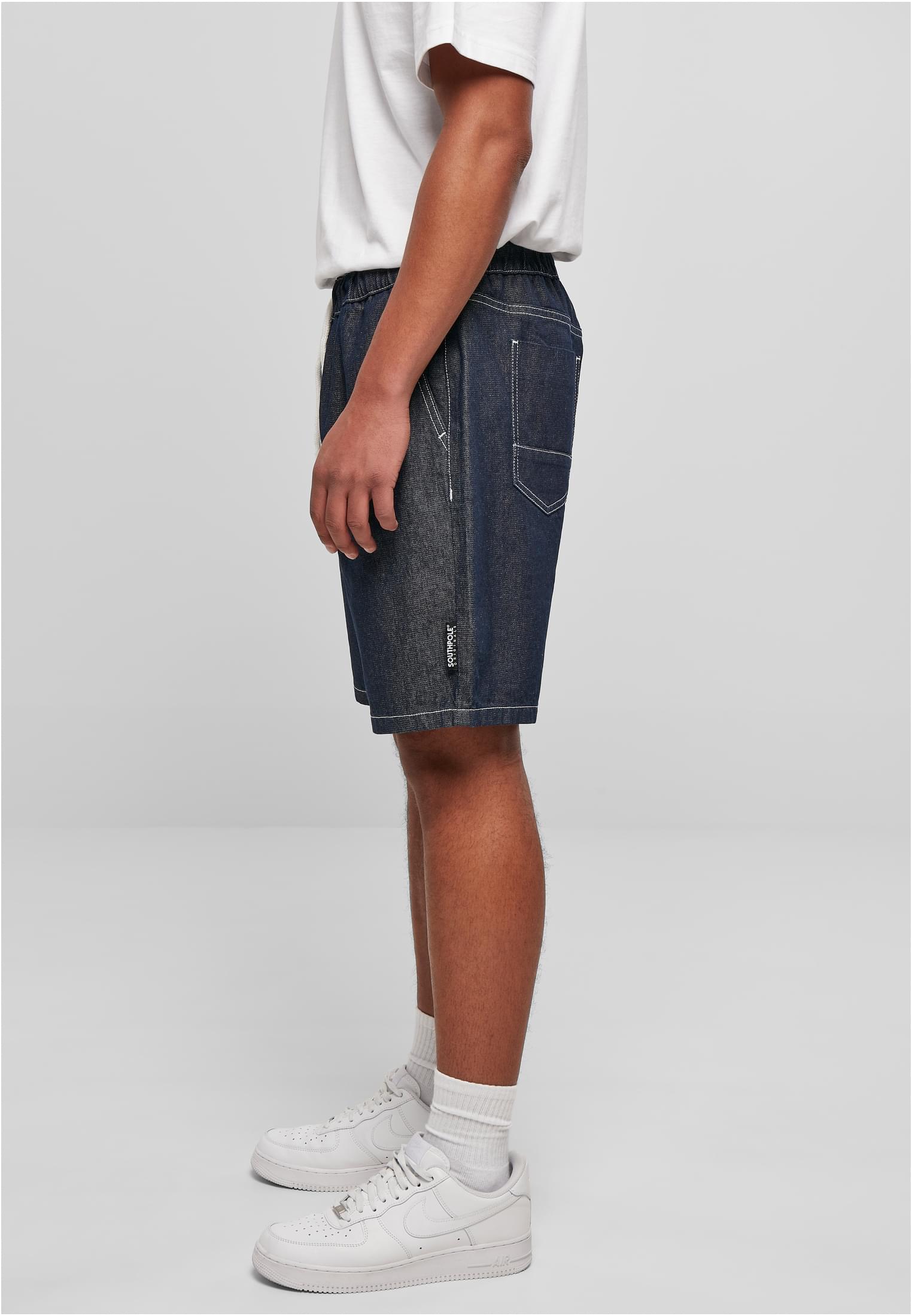 Southpole Denim Shorts darkblue washed L - variant image 1