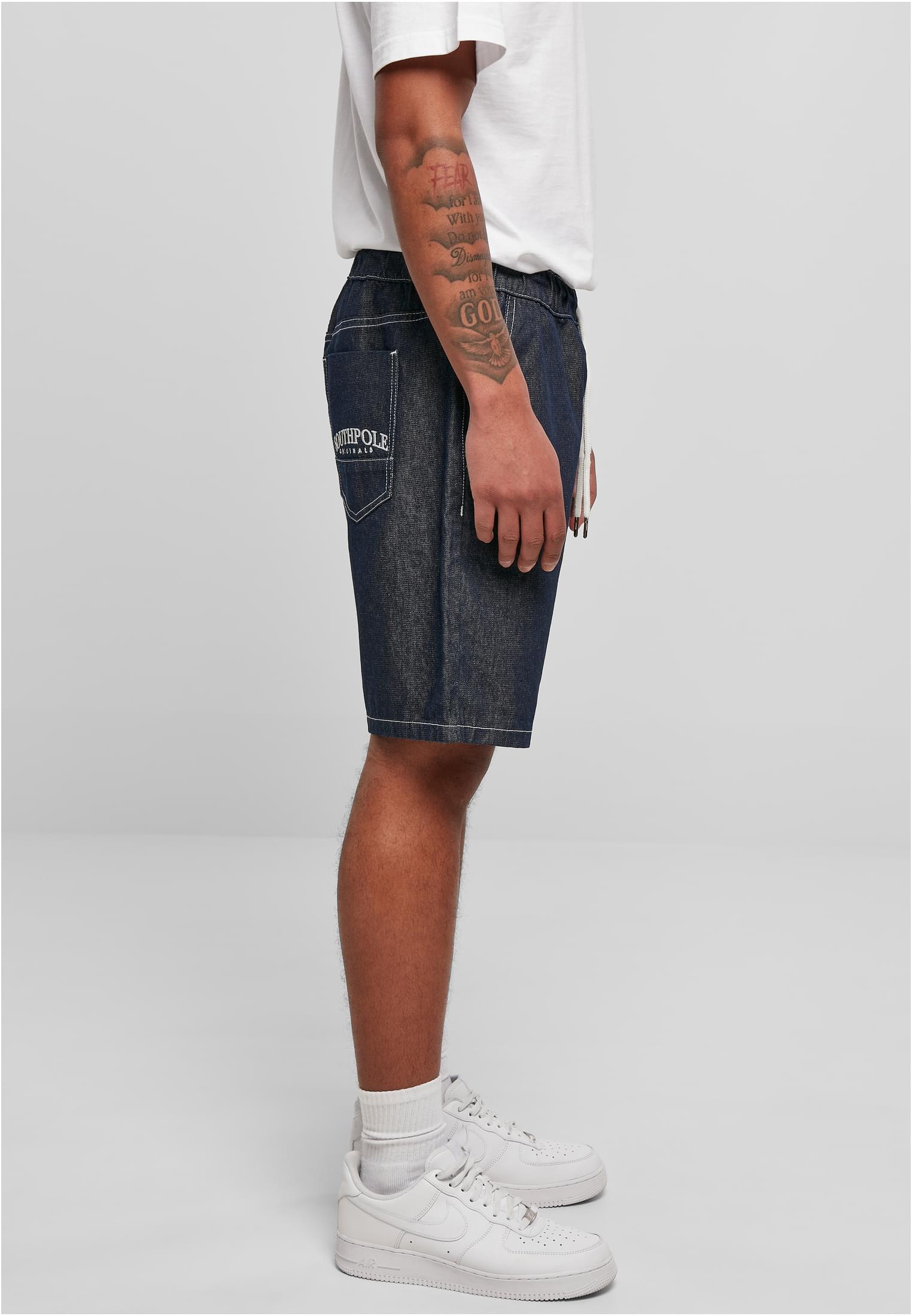 Southpole Denim Shorts darkblue washed L - variant image 3