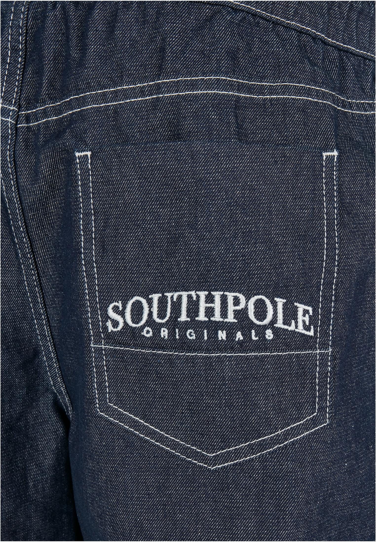 Southpole Denim Shorts darkblue washed L - variant image 12