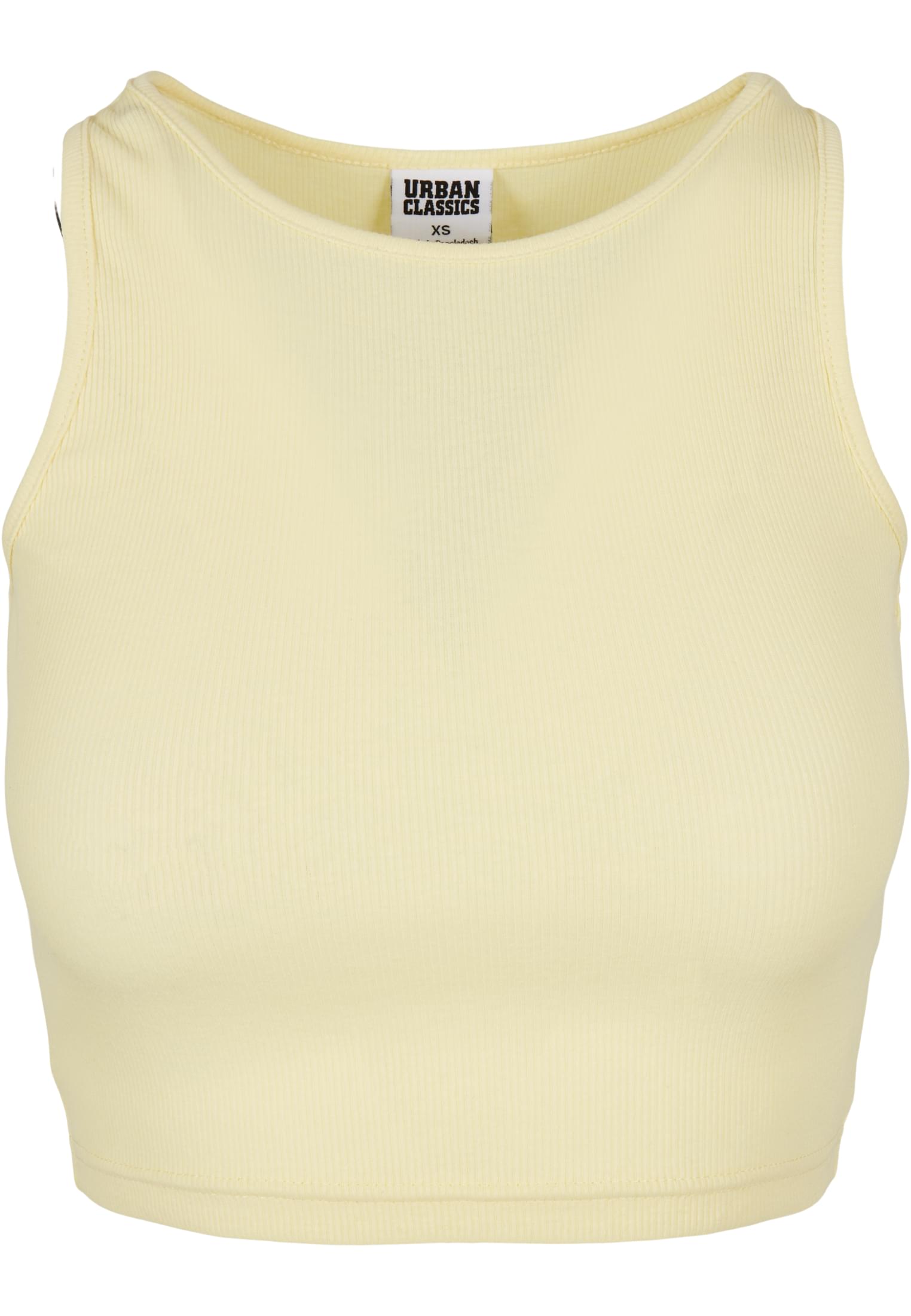 レディース クロップド リブ トップ ソフトイエロー 3XL
 - variant image 5